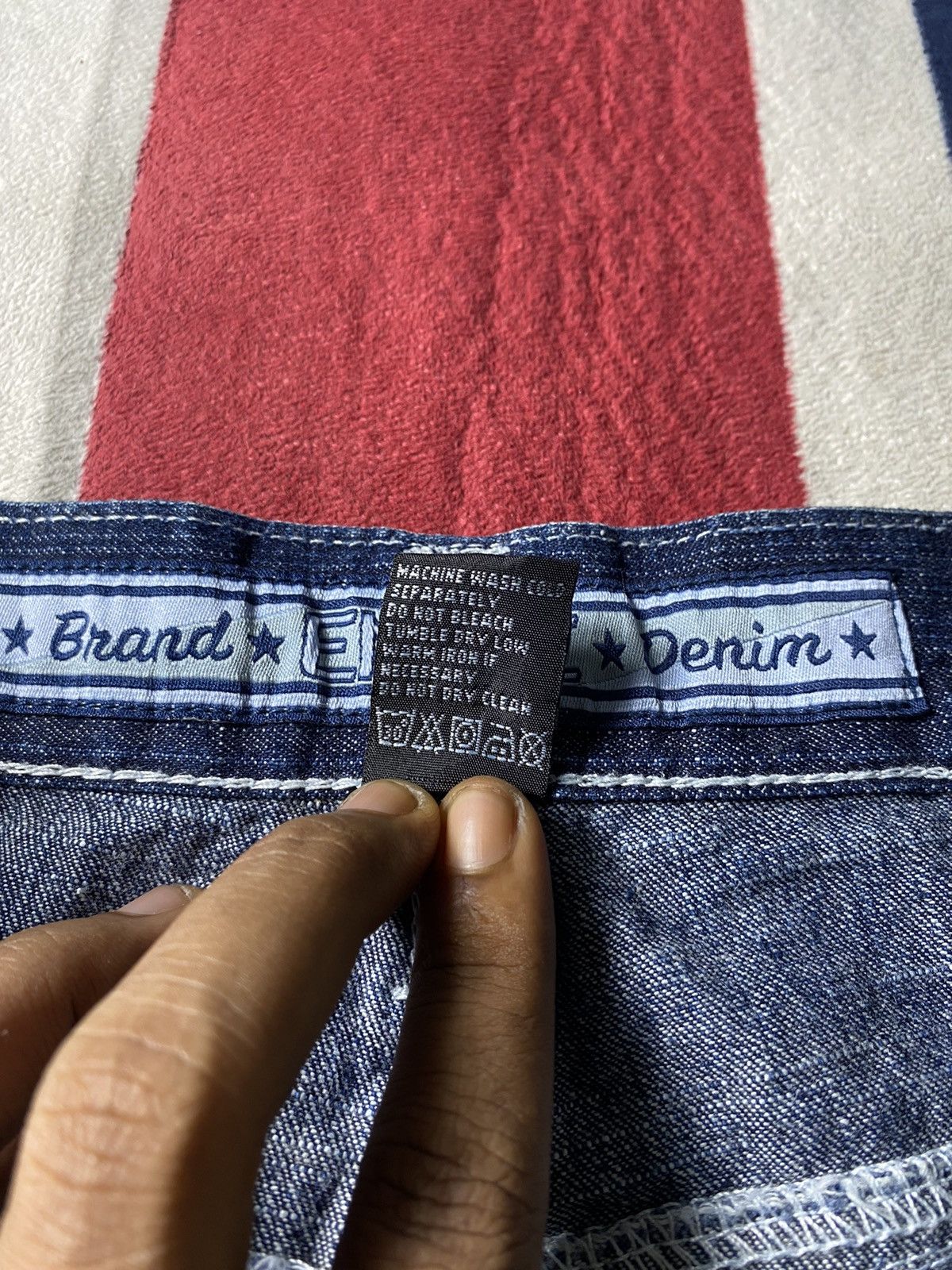 Enyce Enyce Fatigiue Pants Denim HipHop Style Size US 36 / EU 52 - 8 Thumbnail