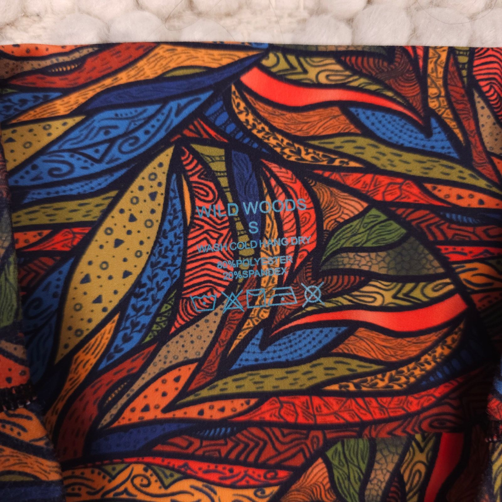 Other Wild Woods High Waist Leggings Sz Small Size 27" / US 4 / IT 40 - 3 Thumbnail