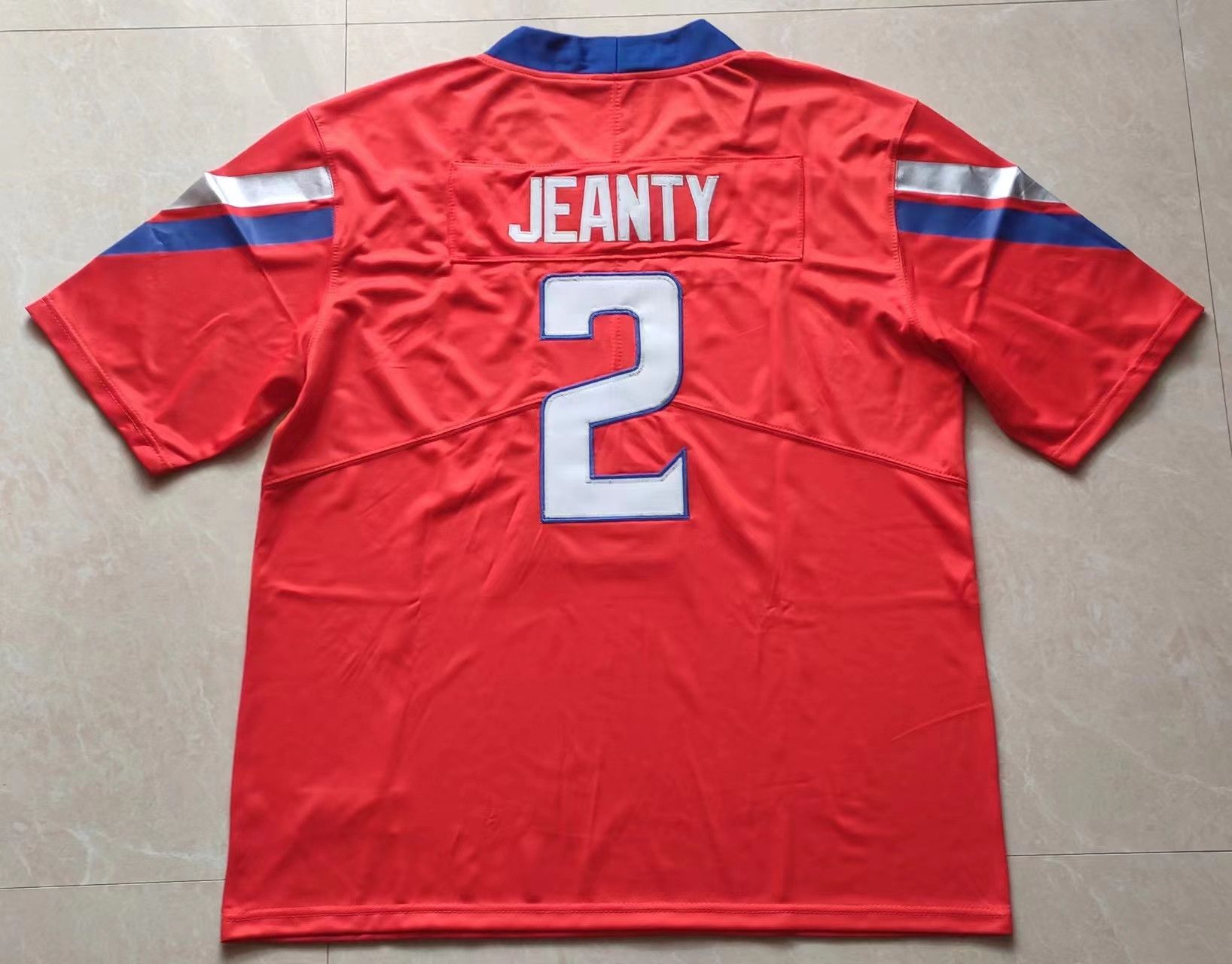 Other Men's Boise State Broncos #2 Ashton Jeanty Jerseys Red Size US M / EU 48-50 / 2 - 5 Thumbnail