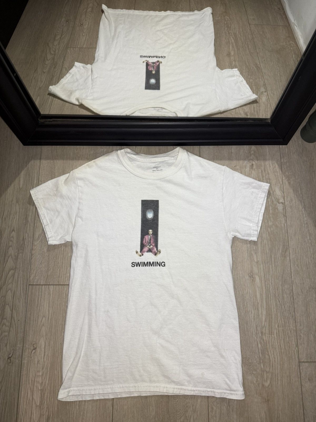 Vintage / Y2K 2018 Mac Miller Swimming Album Promo Shirt