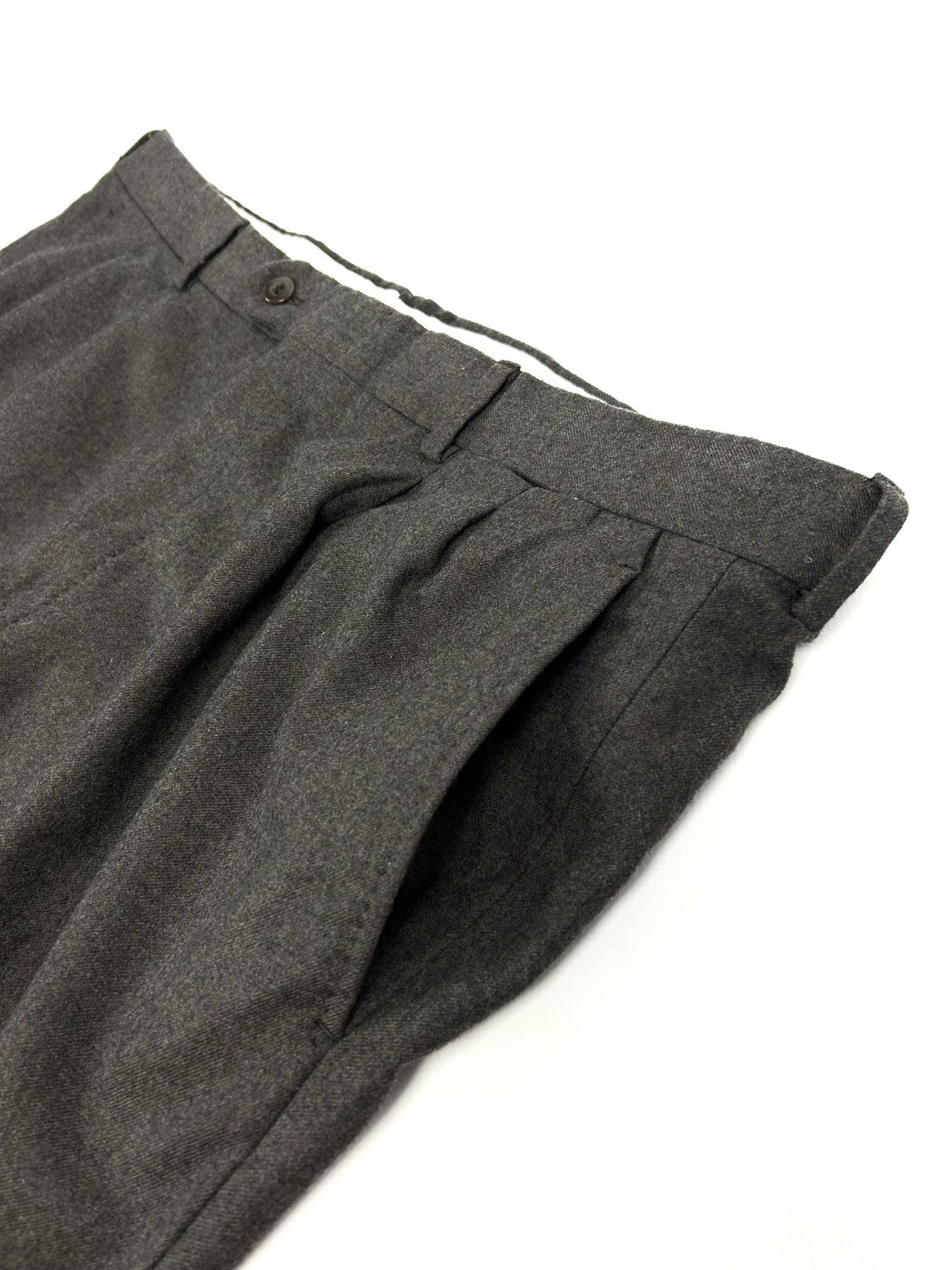 Brioni Archive Brioni Sport Wool Casual Pants Brown Old Money Size US 36 / EU 52 - 8 Thumbnail