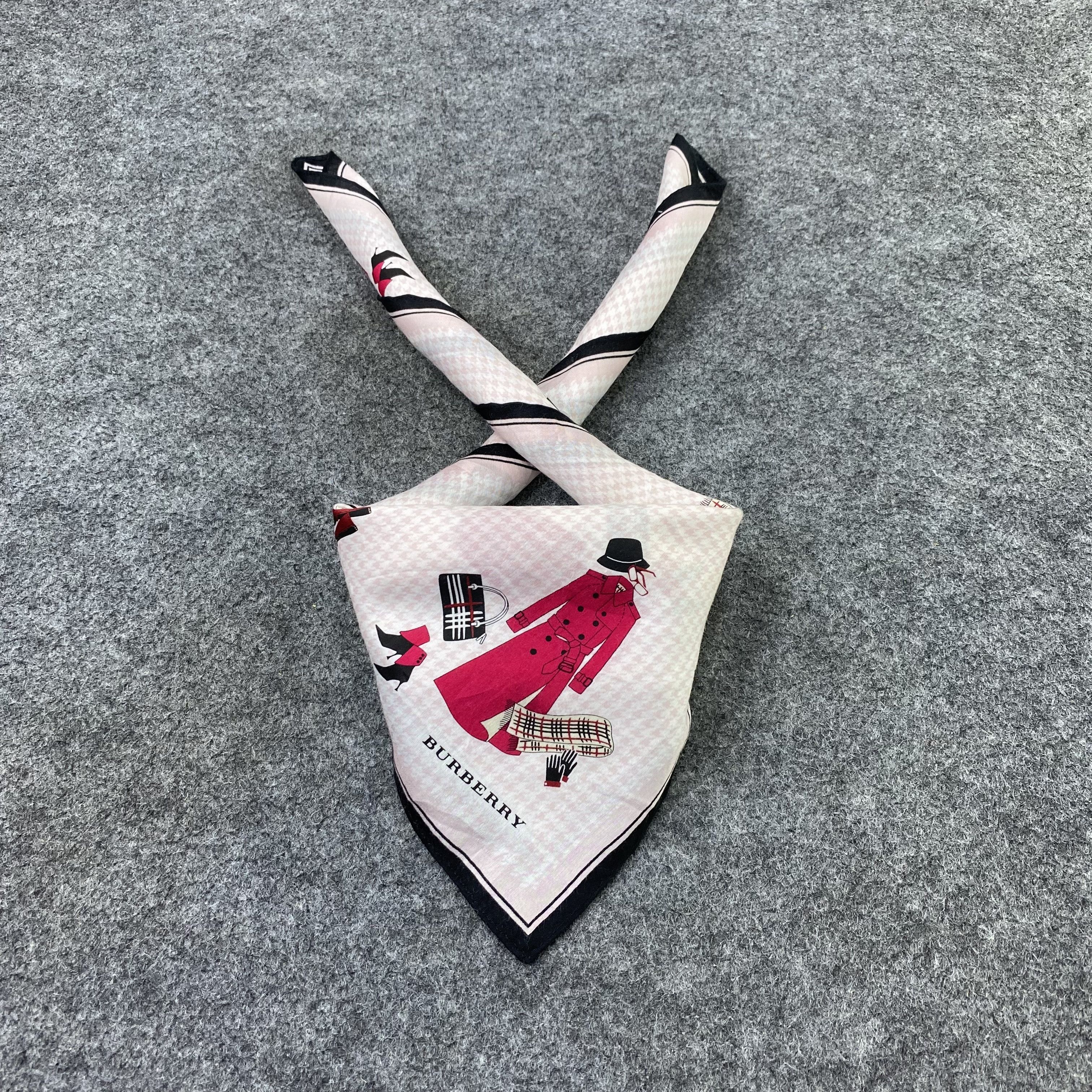 Burberry Burberry Handkerchief / Bandana / Neckerchief-B2330 Size ONE SIZE - 2 Thumbnail