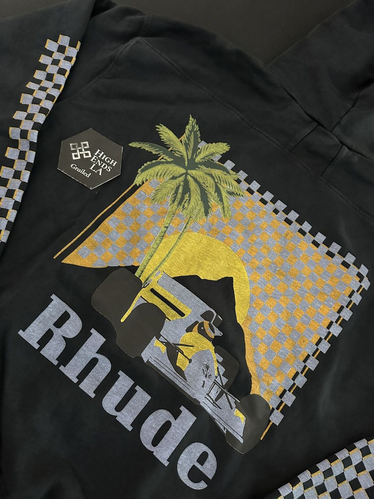 Rhude Rhude Moonlight Tropics Hoodie Size US M / EU 48-50 / 2 - 2 Thumbnail