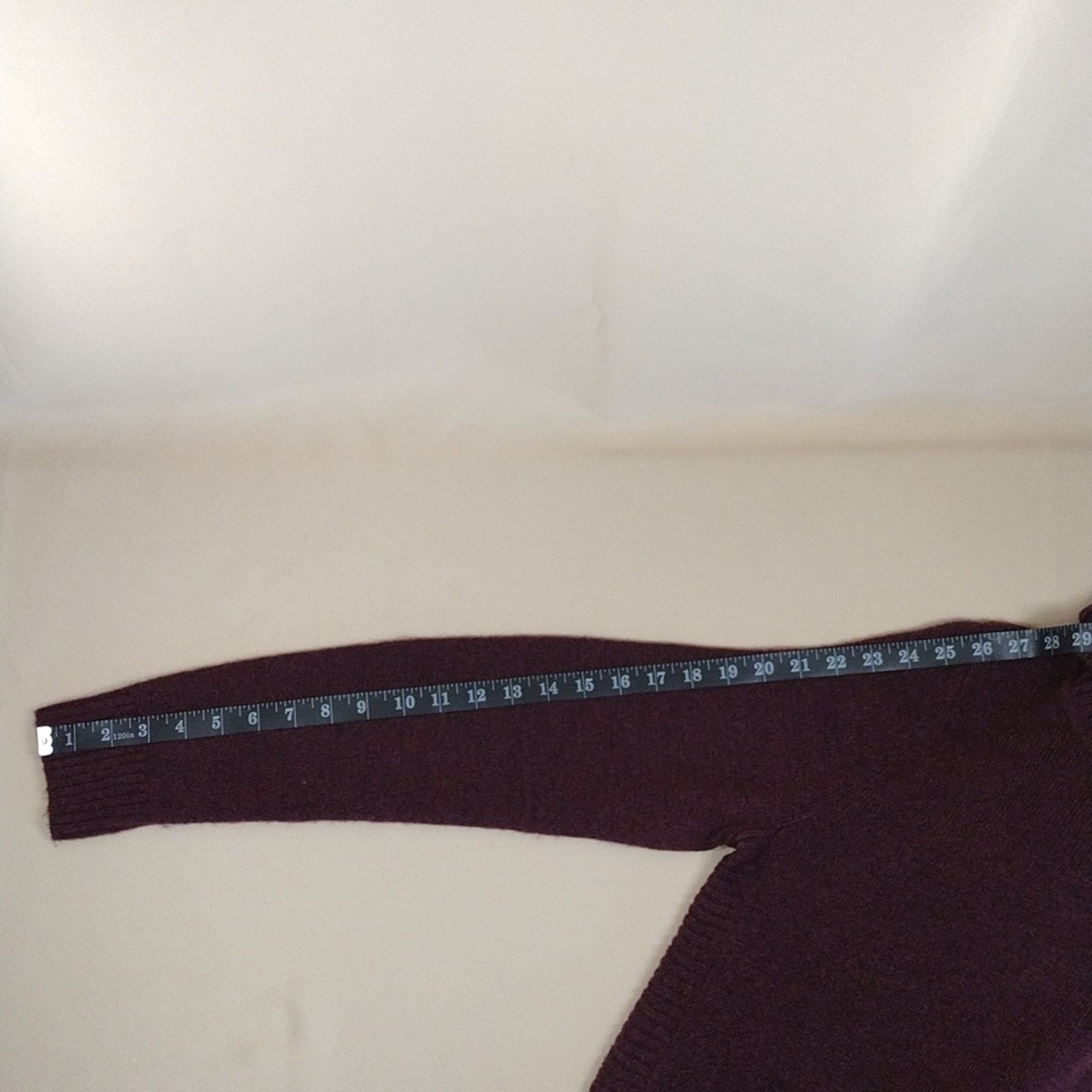 Other Marled RC Stretchy Women's Purple Long Sleeve Sweater Dress Size M / US 6-8 / IT 42-44 - 8 Thumbnail