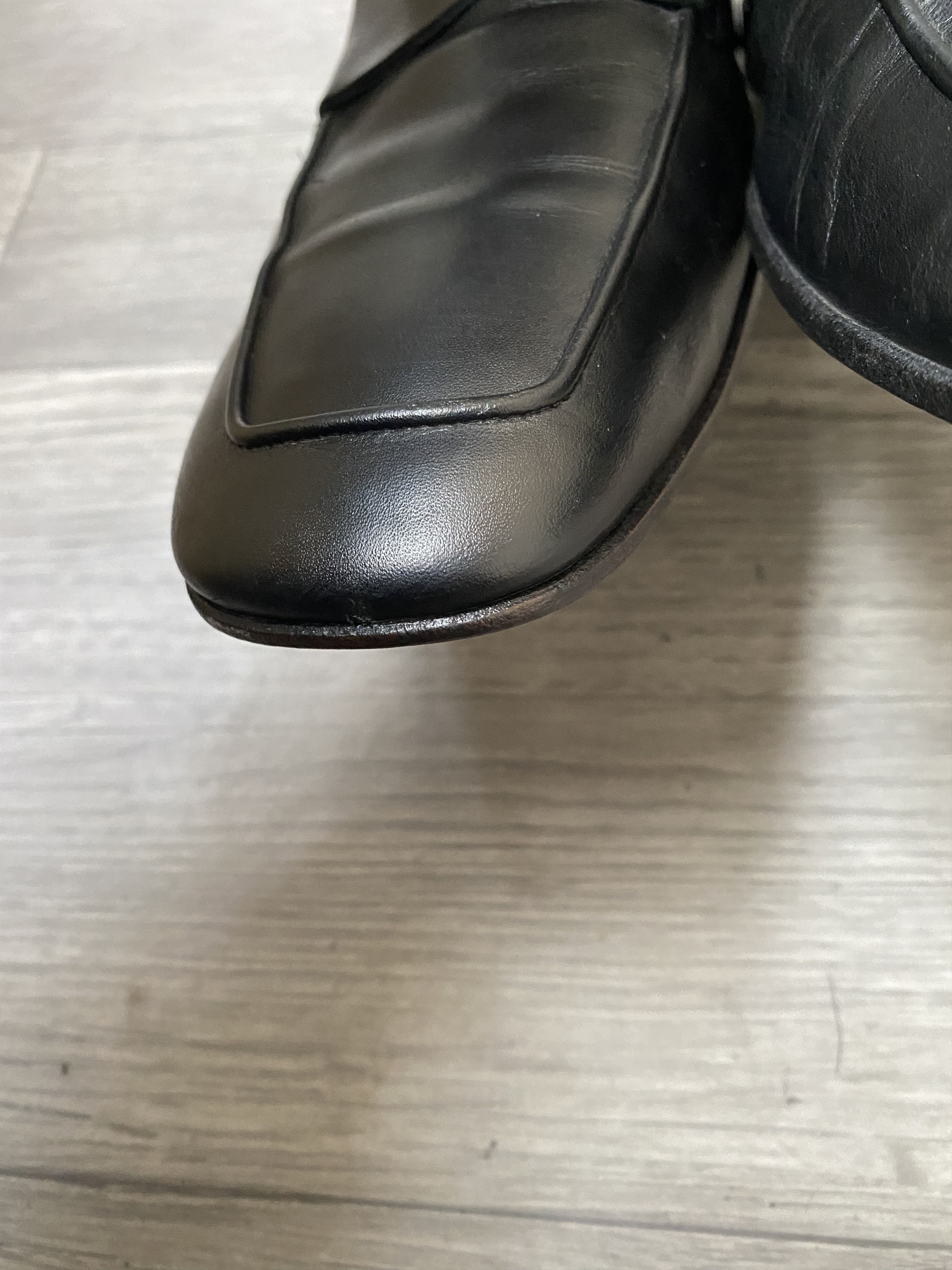 Prada Prada logo casual slip on penny loafers Size US 8 / EU 41 - 3 Thumbnail