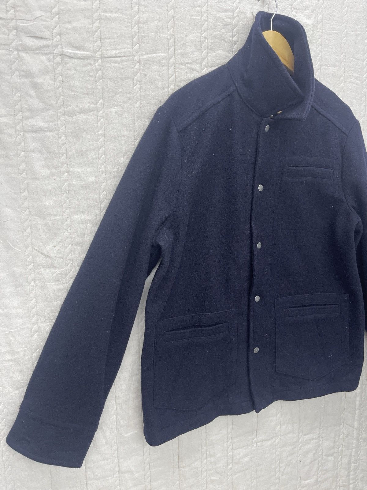 L.L. Bean × Vintage ARCHIVE💥VTG L.L. BEAN WOOL BUTTON JACKET FABRIC BY BELLANDI Size US M / EU 48-50 / 2 - 2 Thumbnail