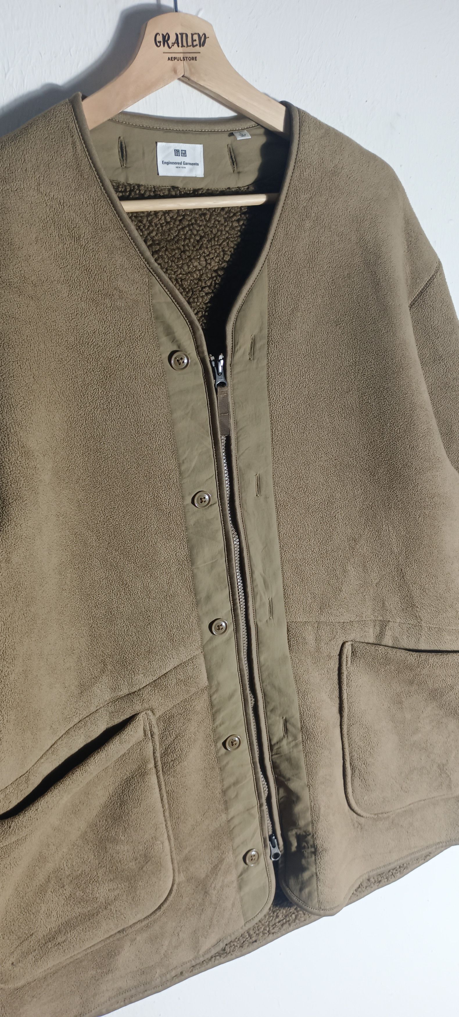 Engineered Garments × Uniqlo × Yohji Yamamoto Engineered Garment x Uniqlo Flecee Jacket Size US L / EU 52-54 / 3 - 9 Thumbnail