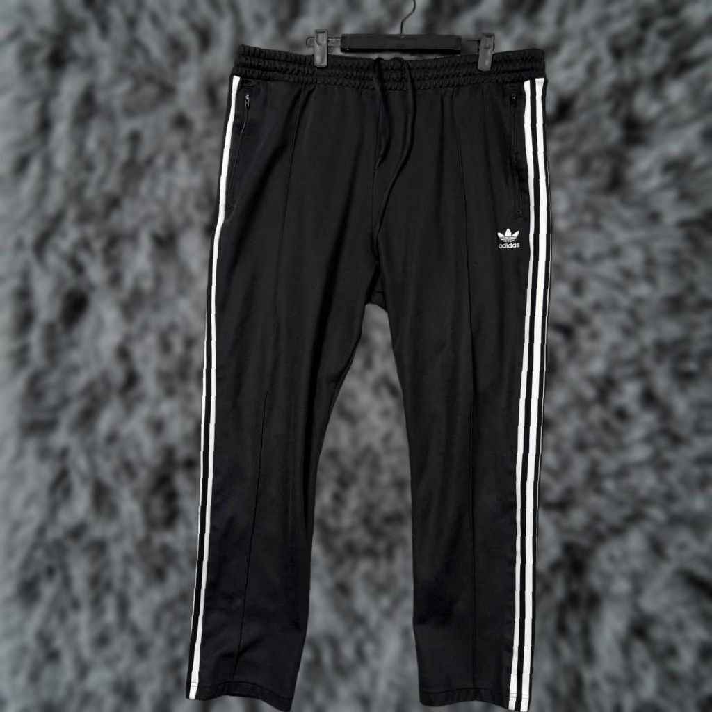Adidas Adidas Originals Track Pants Mens Black 3-Stripes Trek Knit Parley Waist 38 Inseam 27.5in H09115 Size US 38 / EU 54 - 1 Thumbnail