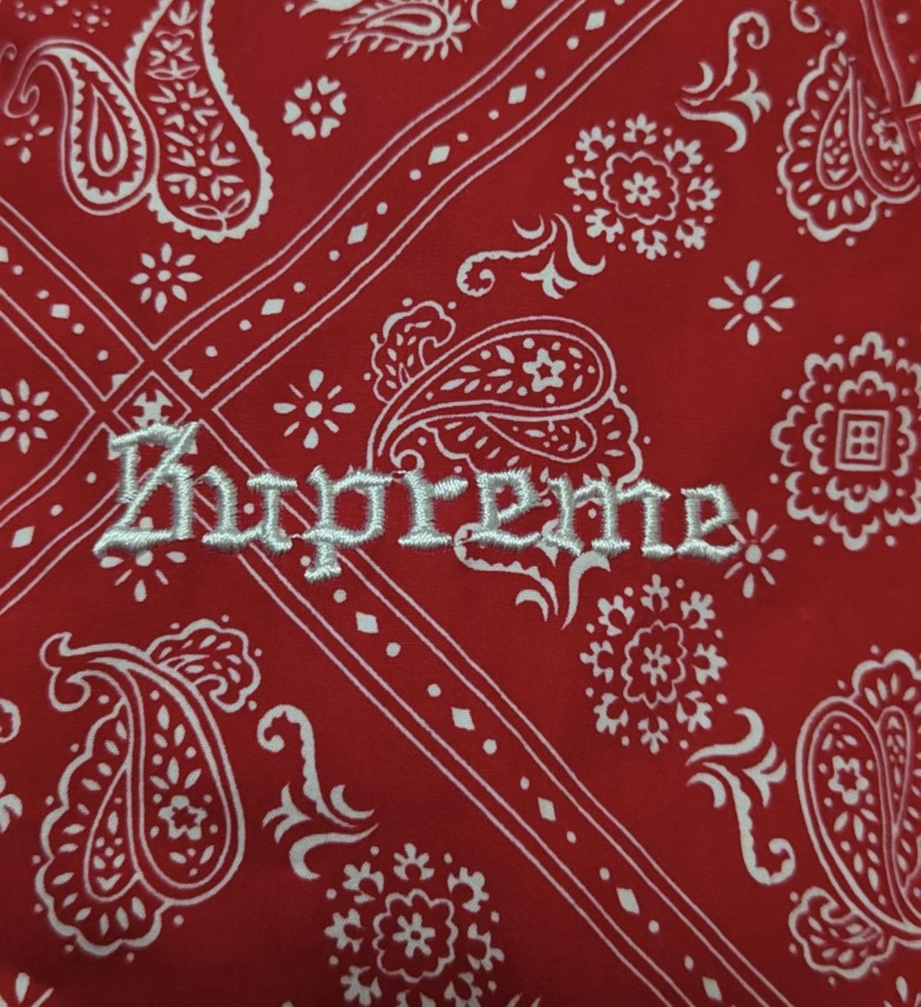Supreme Supreme ss18 bandana paisley track Jacket Size US S / EU 44-46 / 1 - 4 Thumbnail