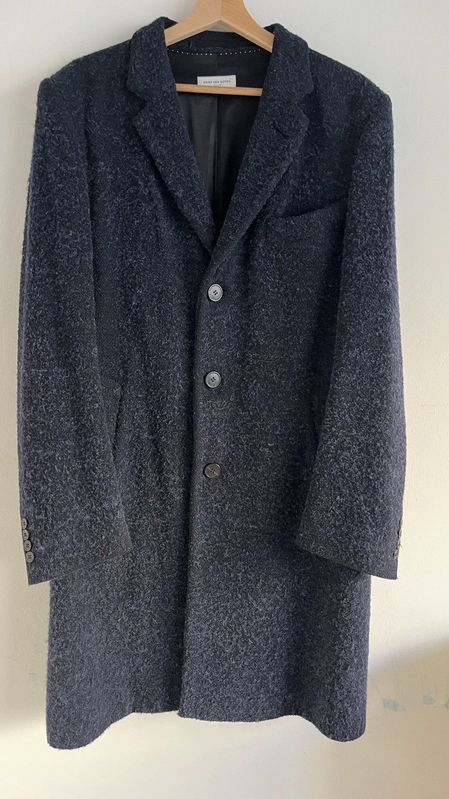 Dries Van Noten Dries Van Noten mohair alpaca coat Size US M / EU 48-50 / 2 - 1 Thumbnail
