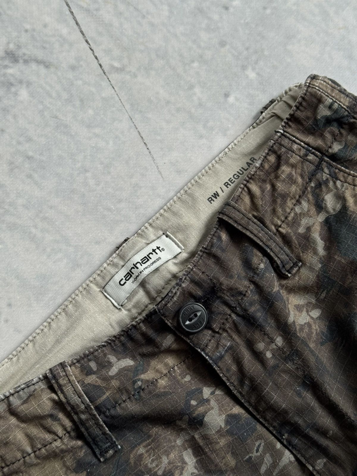 Carhartt Carhartt wmns cargo pants camo Size 26" / US 2 / IT 38 - 4 Thumbnail