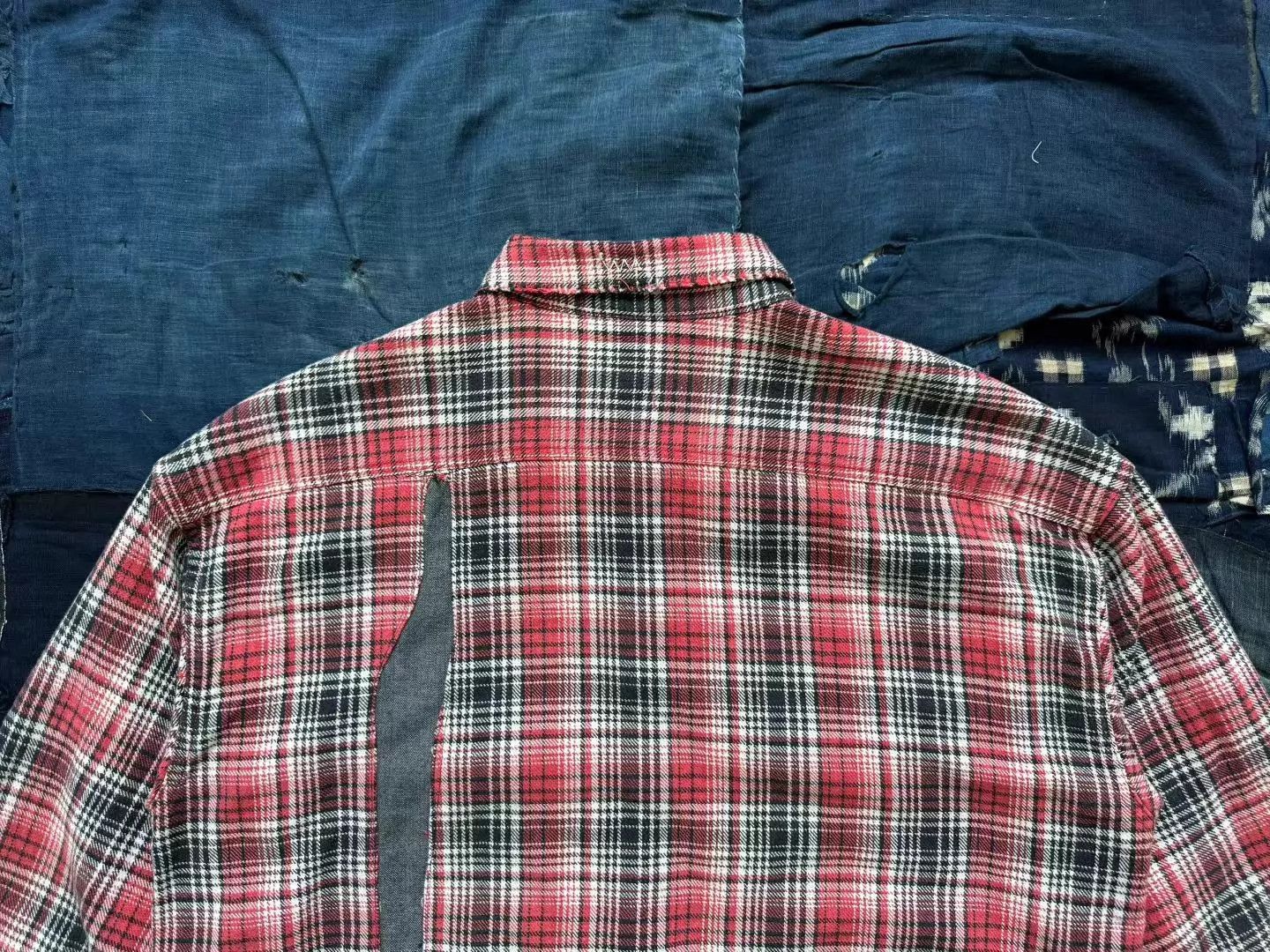 Visvim VISVIM 20SS Lumber LS CRASH 1st Ed Distressed Check Red 4 Size US XL / EU 56 / 4 - 5 Thumbnail
