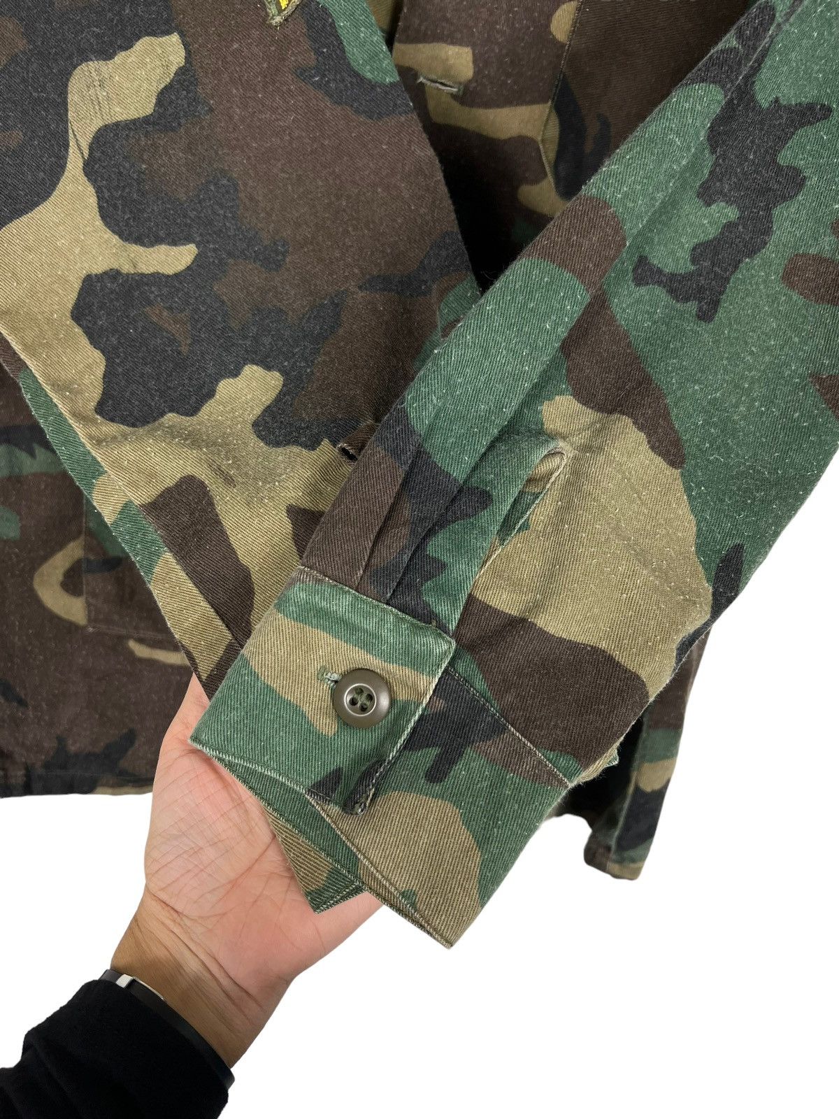 Vintage 🔥 VINTAGE CAMO MILITARY JACKET MADE IN USA Size US M / EU 48-50 / 2 - 12 Thumbnail