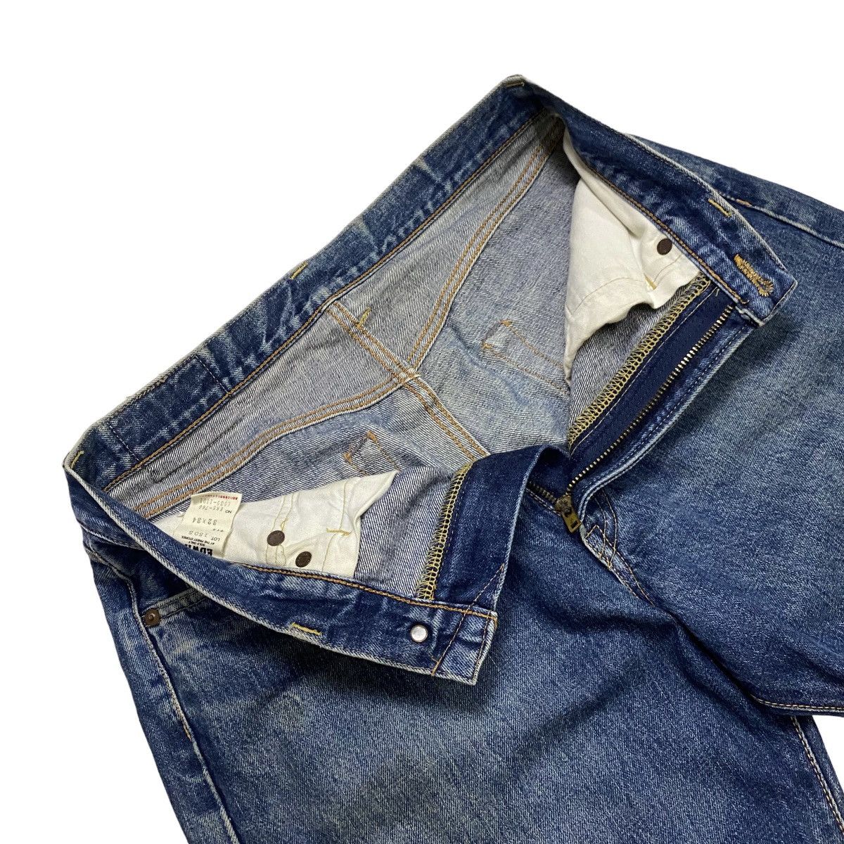 Edwin × Japanese Brand Edwin selvedge baggy distressed denim Size US 32 / EU 48 - 6 Thumbnail