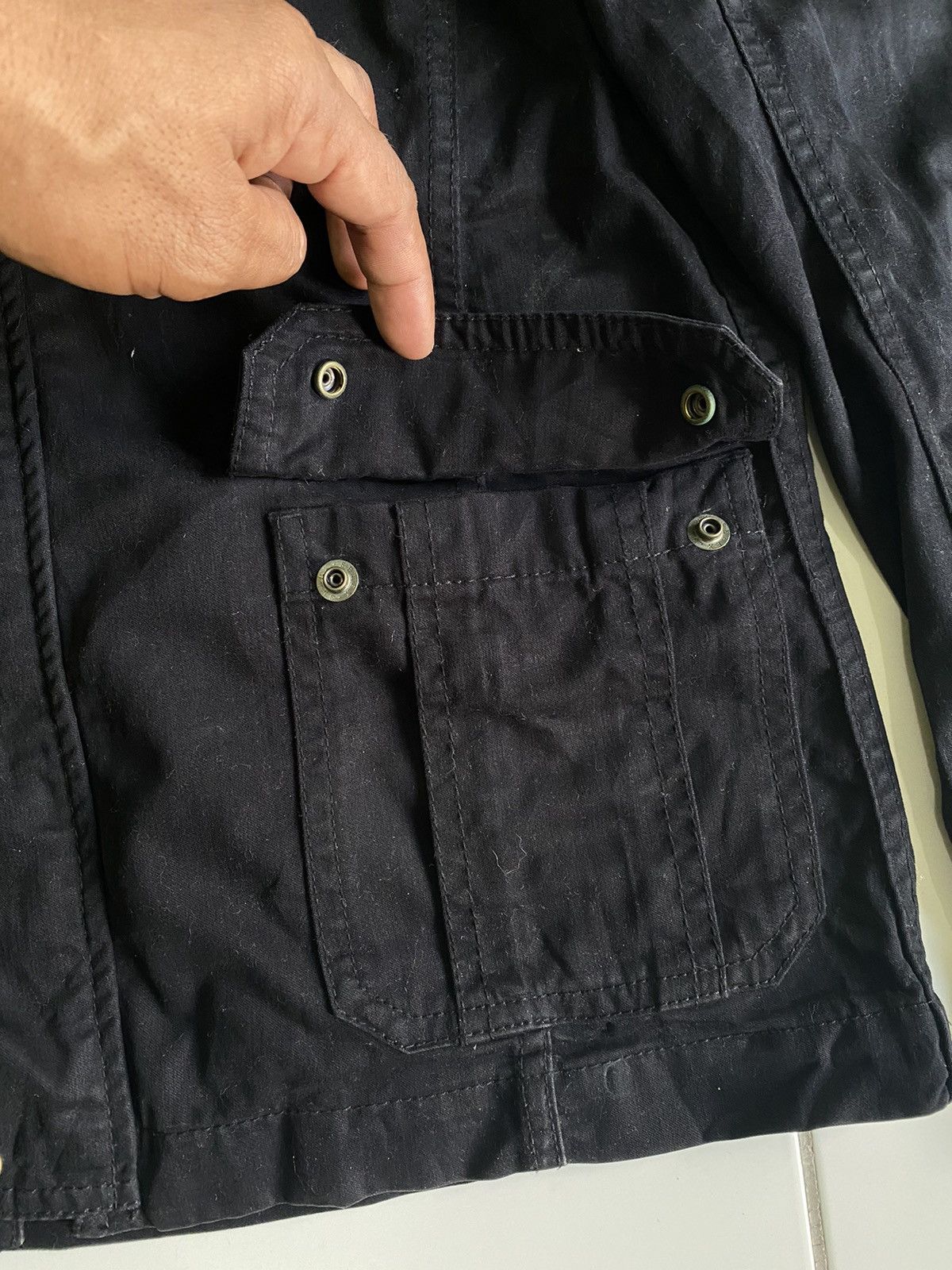 Issey Miyake × Tete Homme Vintage Tete Homme Hoodie Black Jacket Size US L / EU 52-54 / 3 - 7 Thumbnail