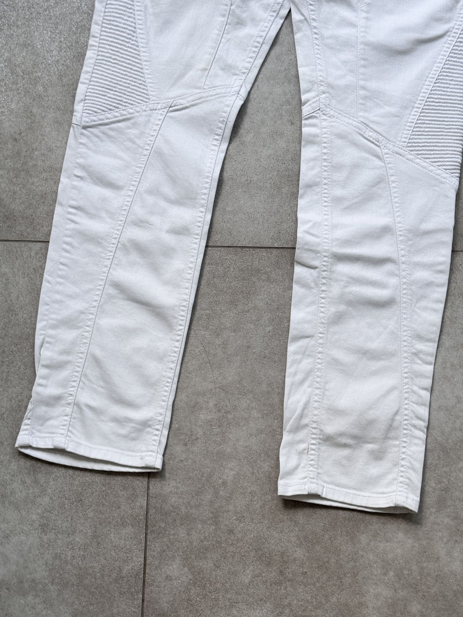 Japanese Brand Vintage Cipo Baxx White Jeans Size US 31 - 4 Thumbnail
