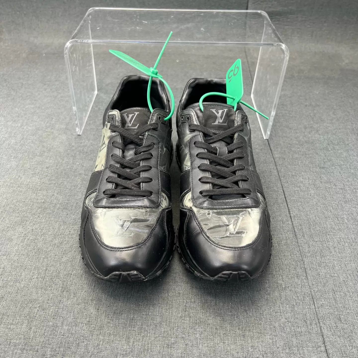 Louis Vuitton LV Run Away Black 6.5 Good, OG Box Size US 6.5 / EU 39-40 - 4 Thumbnail