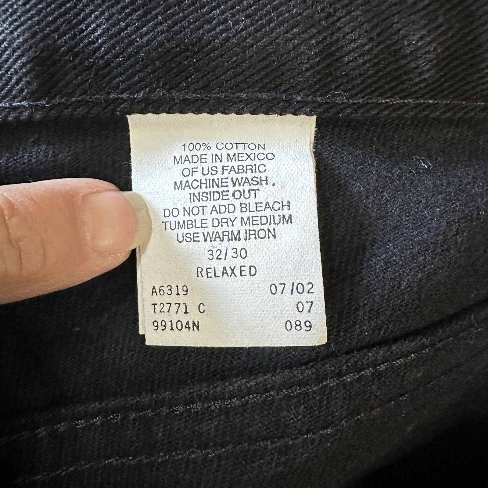 Harley Davidson Harley Davidson Vintage Black Men's 32x30 Relaxed Denim Size US 32 / EU 48 - 5 Thumbnail