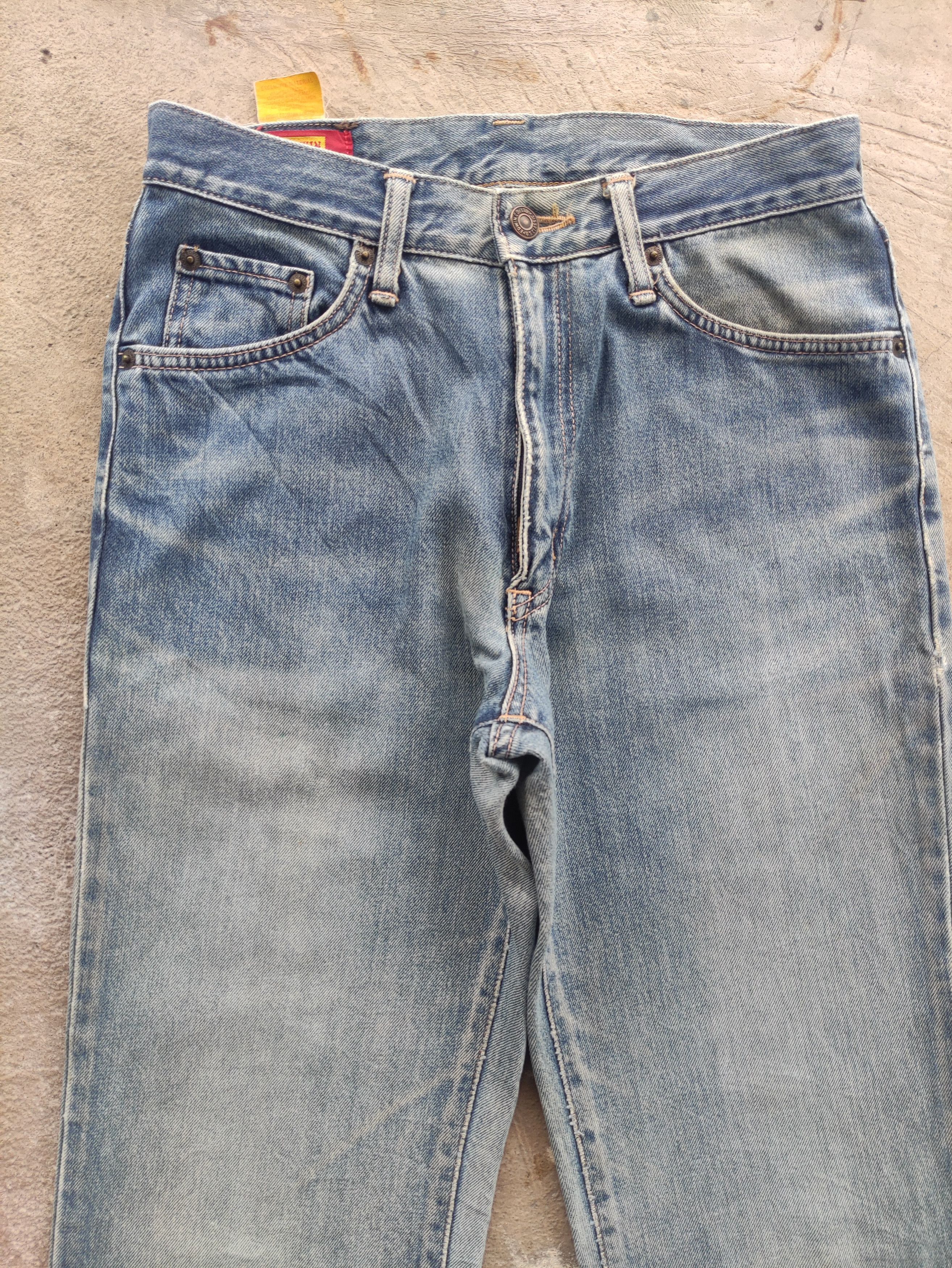 Edwin Vintage Edwin Japan Jean Distressed Faded Denim Size US 29 - 3 Thumbnail