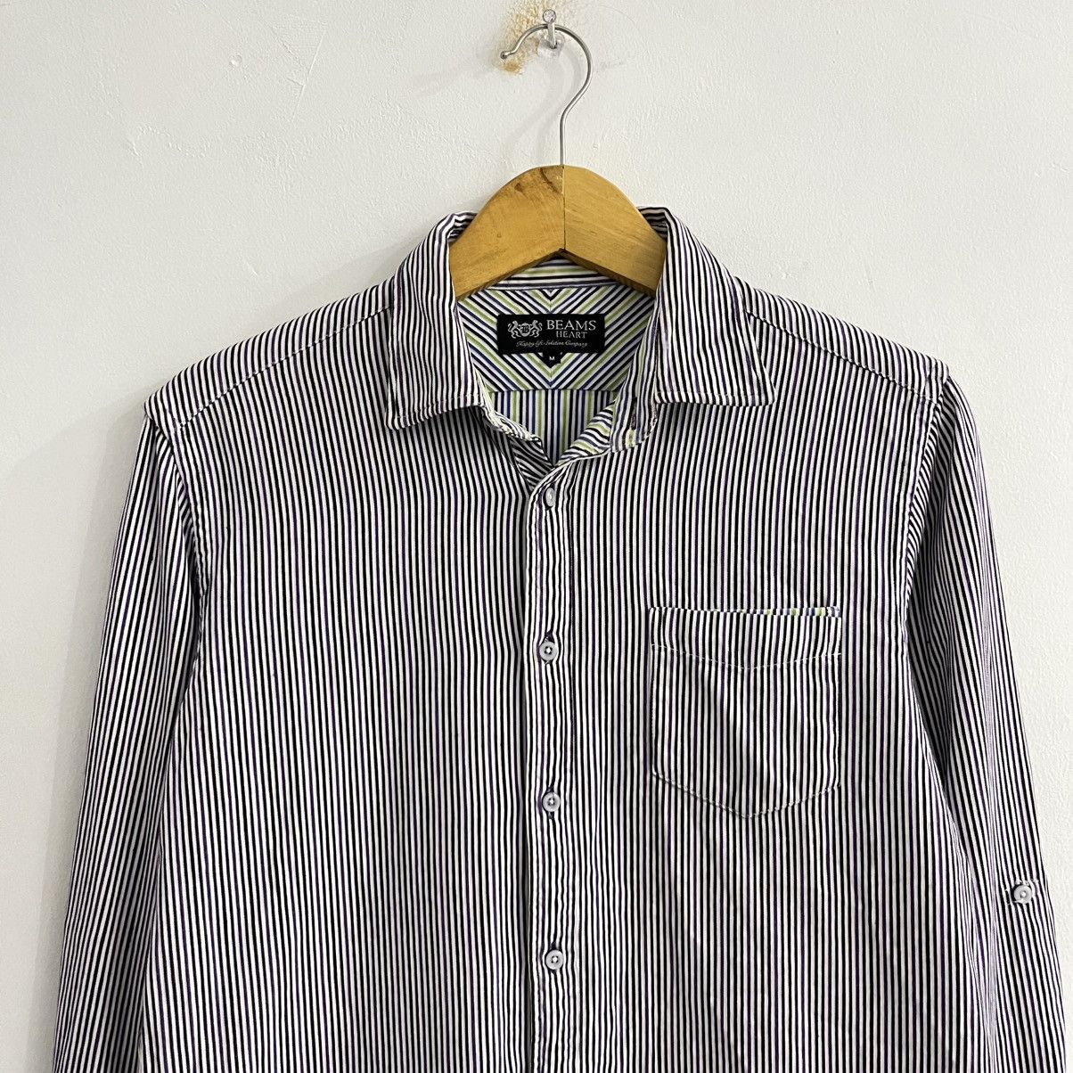 Beams Plus Beams Japan Striped Button Up Size US M / EU 48-50 / 2 - 2 Thumbnail