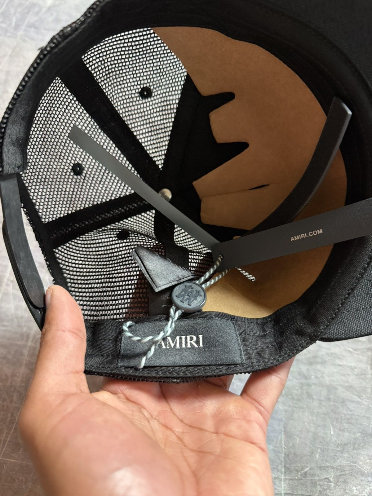 Amiri Amiri Vintage Eagle Trucker Hat Size ONE SIZE - 5 Thumbnail