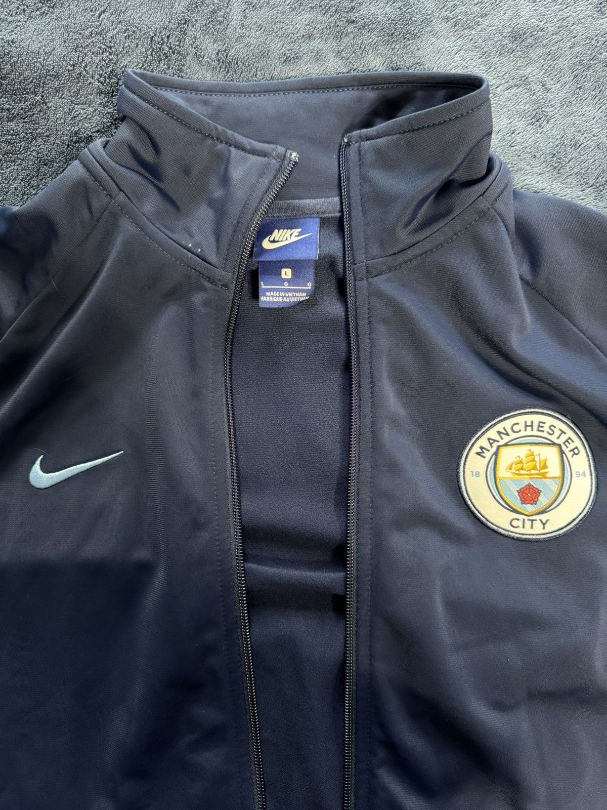 Nike Manchester City training full zip up jacket Size US L / EU 52-54 / 3 - 2 Thumbnail