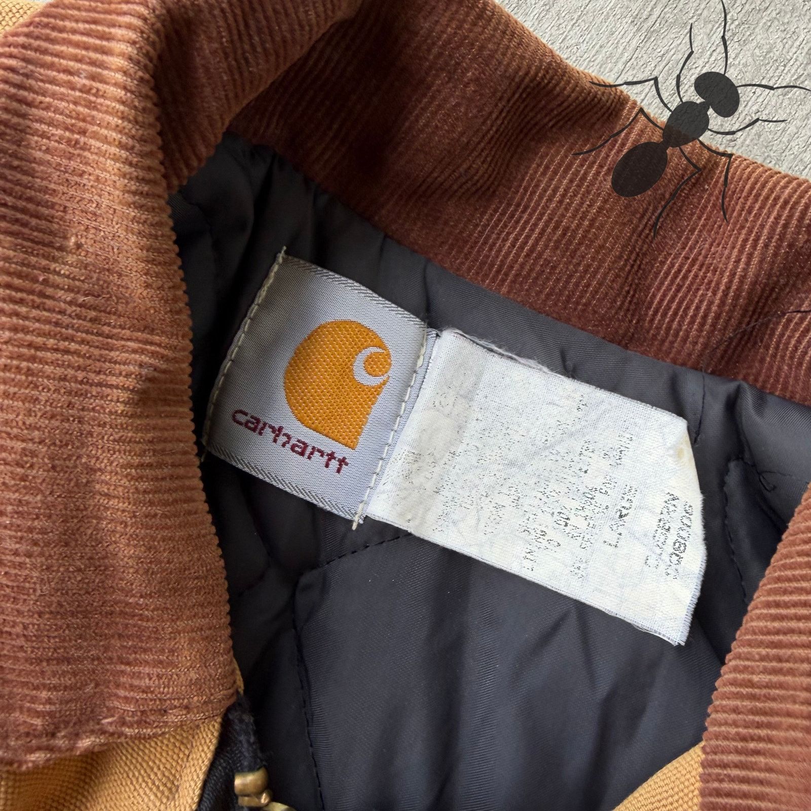 Carhartt × Vintage Carhartt CQ8006 brown chore Santa Fe style work wear jacket Size US L / EU 52-54 / 3 - 5 Thumbnail