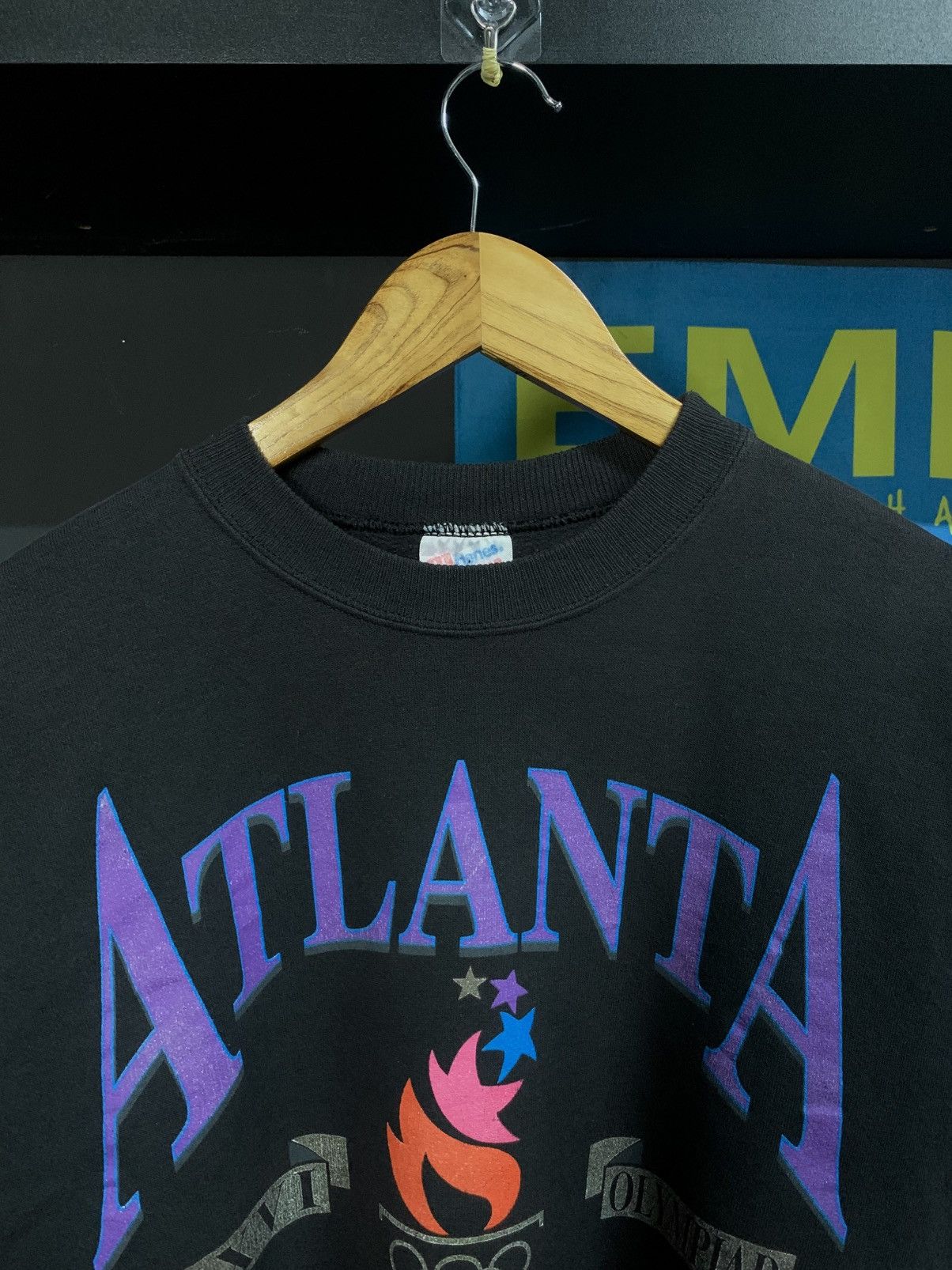 USA Olympics VINTAGE ATLANTA OLYMPIAD SWEATSHIRT Size US L / EU 52-54 / 3 - 3 Thumbnail