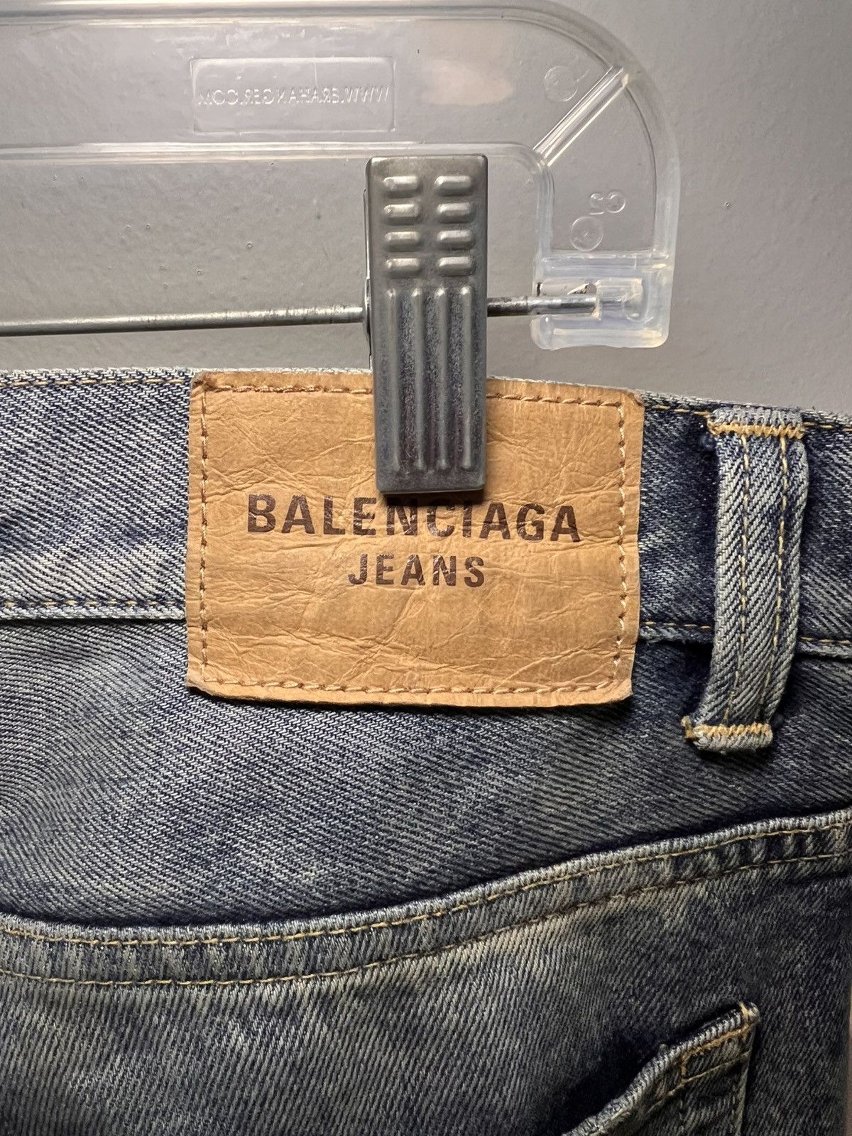 Balenciaga Balenciaga lost tape flared bootcut jeans Size US 34 / EU 50 - 8 Thumbnail