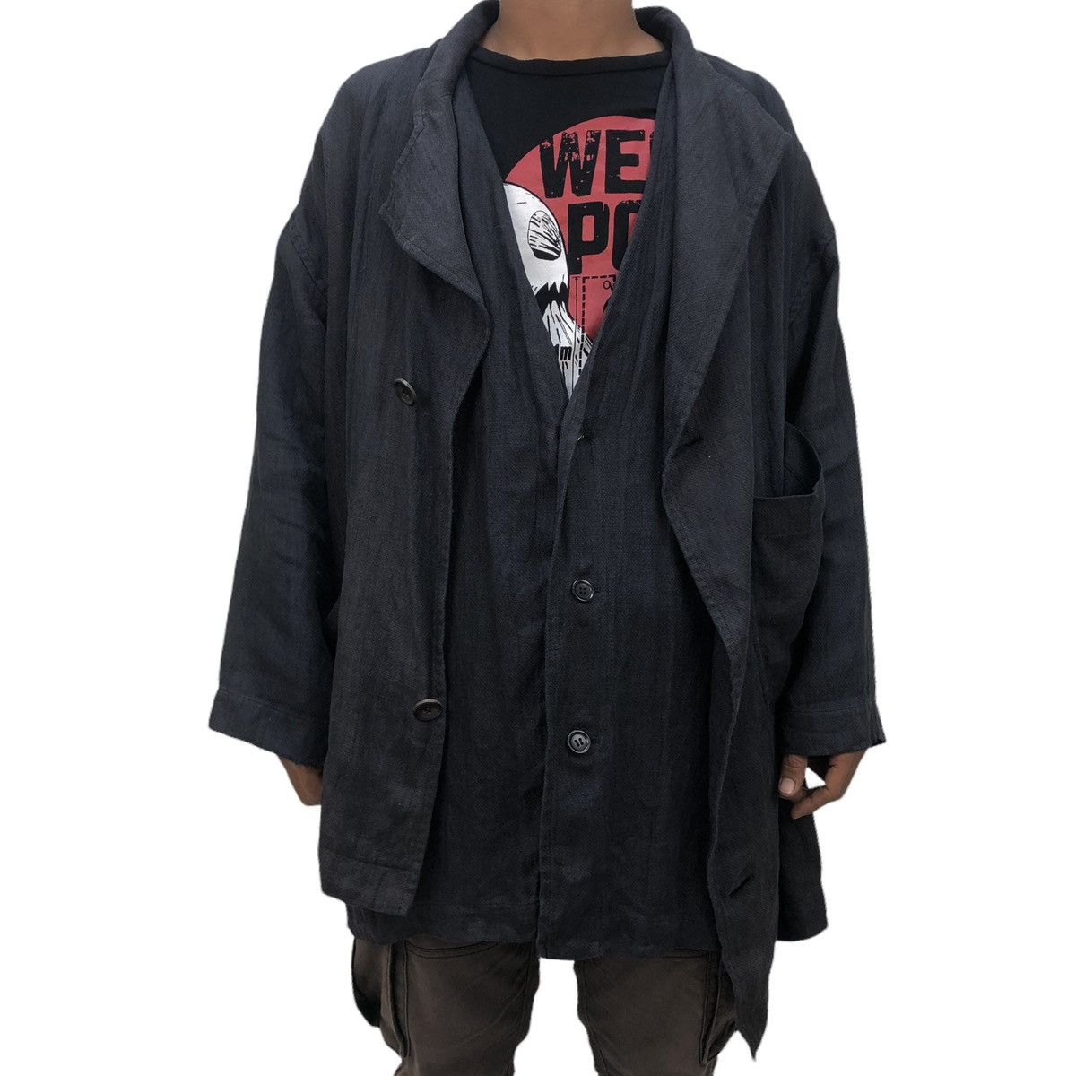 Comme des Garcons 🔥80s Comme Des Garcons Reikawakubo In Paris Unique Jacket Size US L / EU 52-54 / 3 - 11 Thumbnail