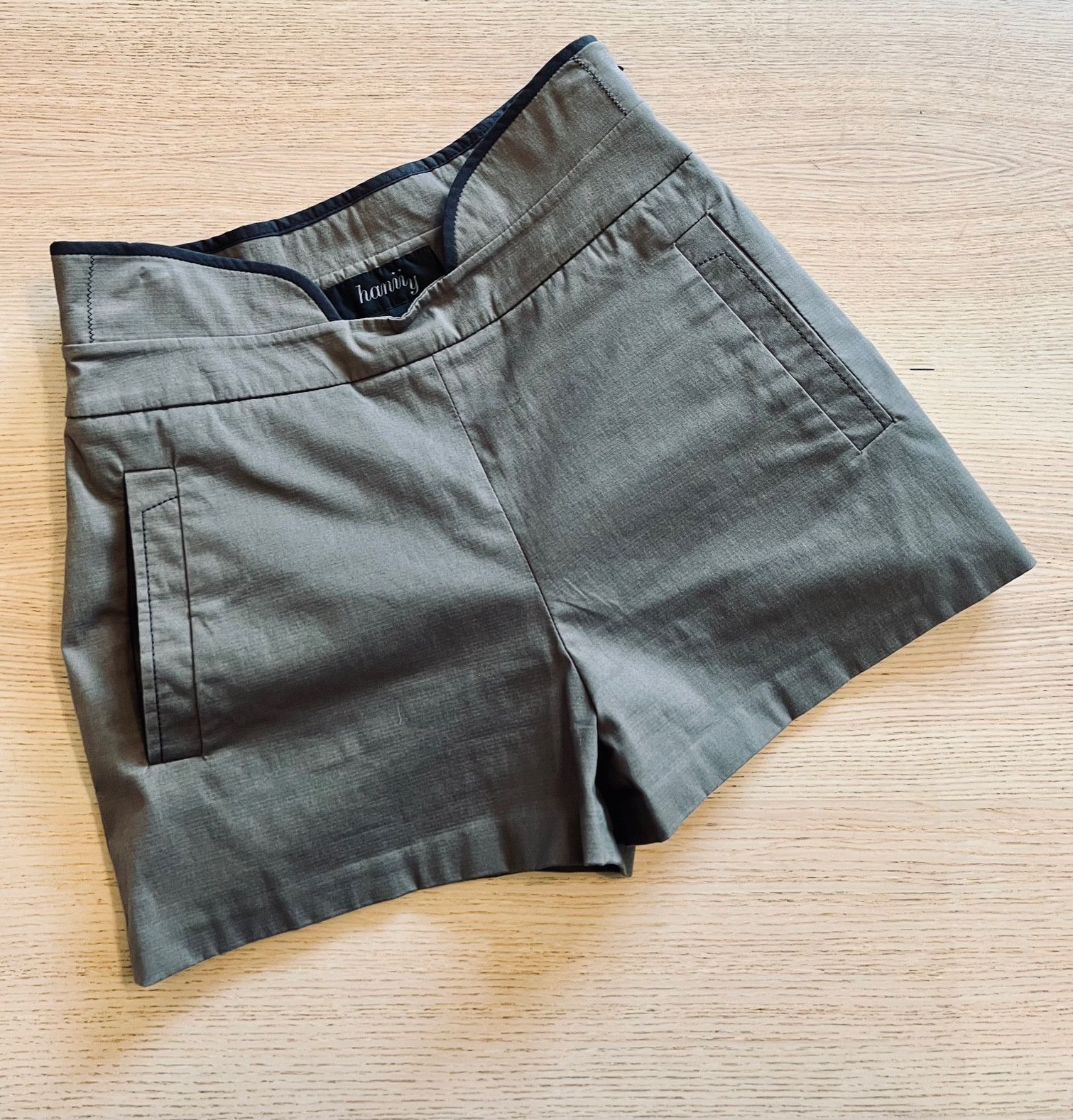 Other haniiy Olive Tailored Shorts (Korean Brand) Size 27" / US 4 / IT 40 - 2 Thumbnail