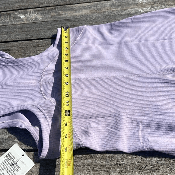 Lululemon Lululemon Ribbed Softstreme Slim-Fit Tank Dress Lilac Esther |  Grailed