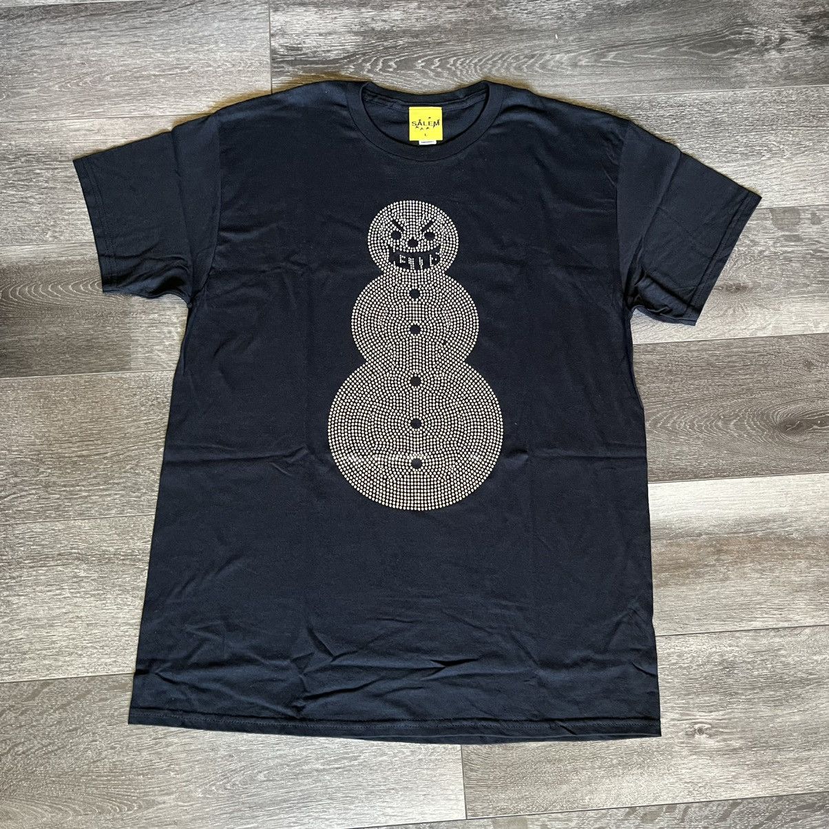 S4LEM Salem S4LEM Dirty Snowman Studded Rhinestone Logo Tee Shirt Size US L / EU 52-54 / 3 - 1 Thumbnail