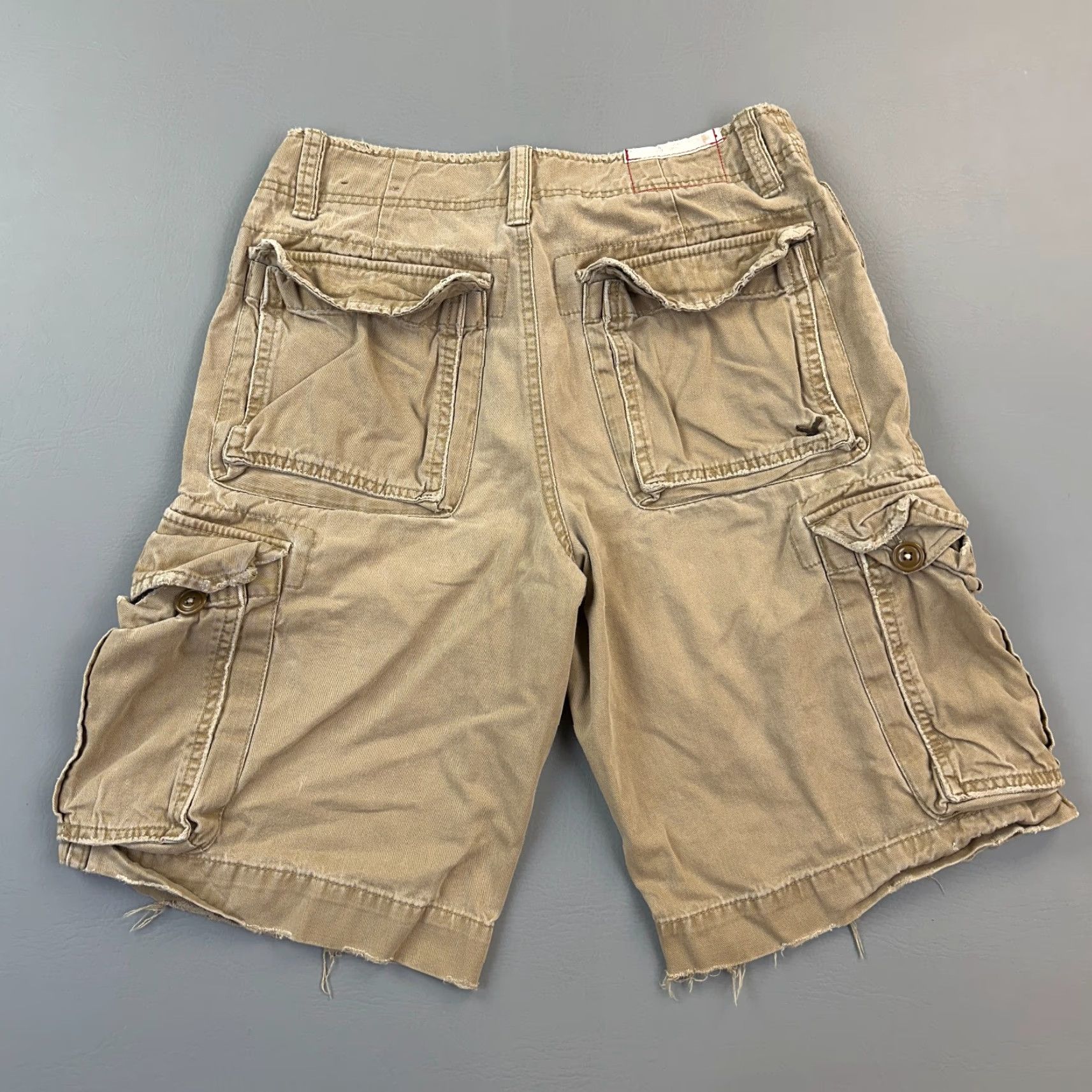 American Eagle Outfitters VINTAGE American Eagle Shorts Mens 28 Khaki Canvas Military Utility Cargo Y2K Size US 28 / EU 44 - 7 Thumbnail