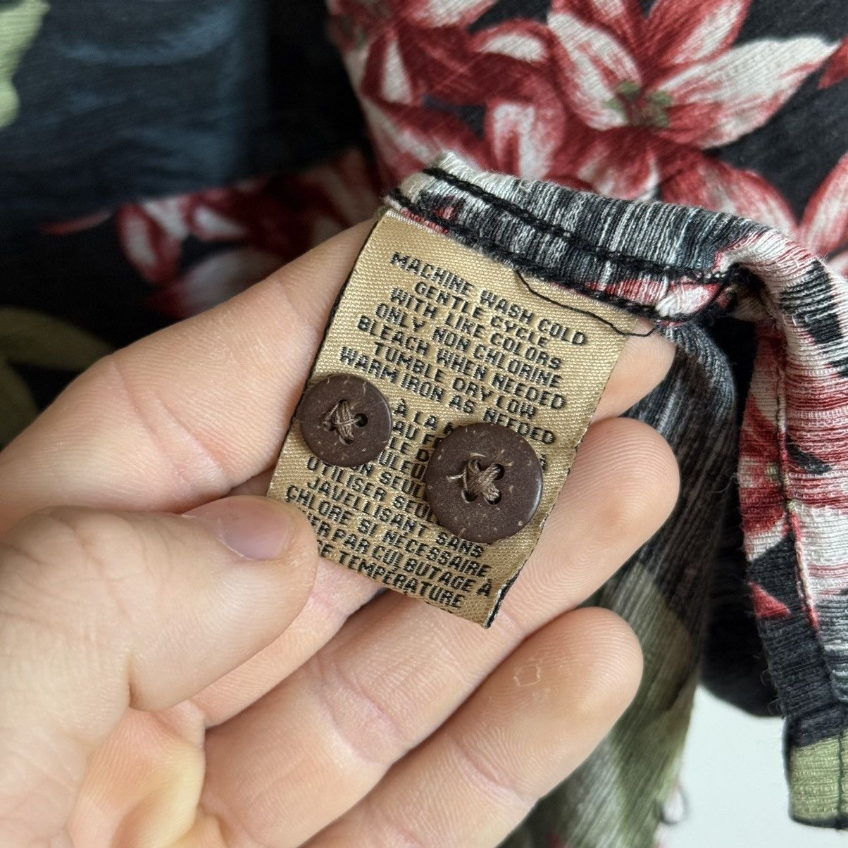 Havana × Vintage Havana Jack’s Cafe Men’s Hawaiian Floral Button-Up Shirt M Size US M / EU 48-50 / 2 - 11 Thumbnail