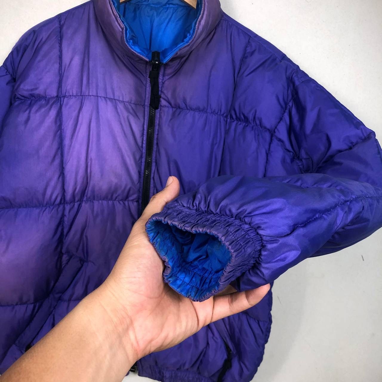 Eddie Bauer Sun Faded! 70s Eddie Bauer Kara Koram Reversible Down Jacket Size US M / EU 48-50 / 2 - 8 Thumbnail