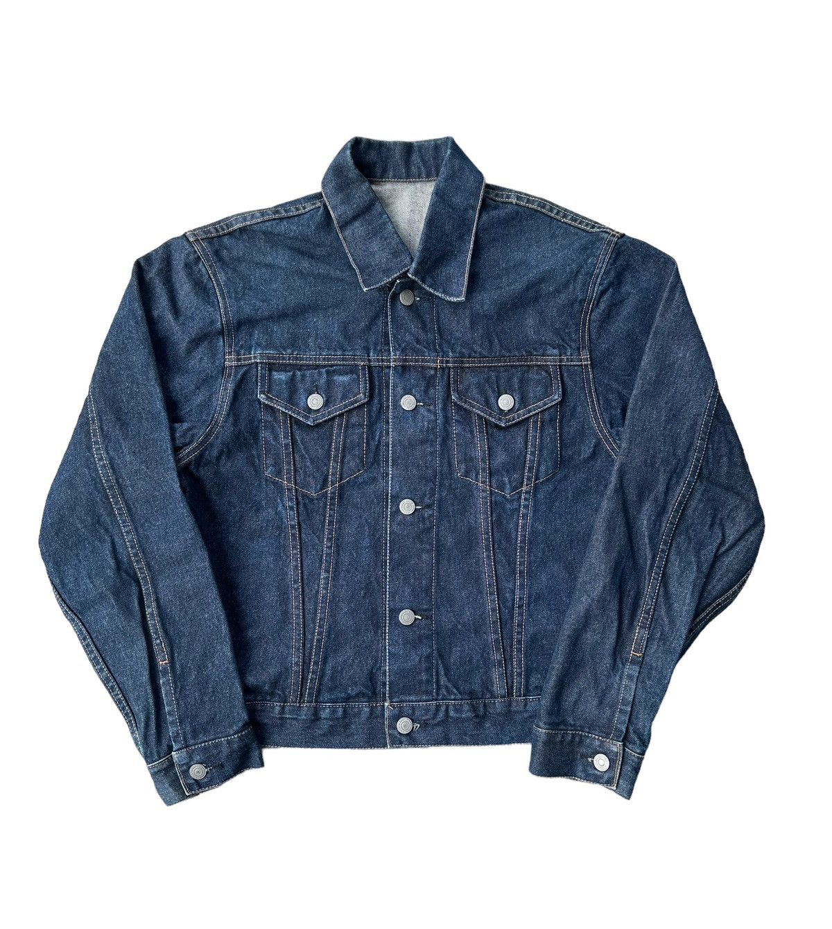 Vintage Vintage World jeans trucker denim jacket Size US M / EU 48-50 / 2 - 1 Thumbnail