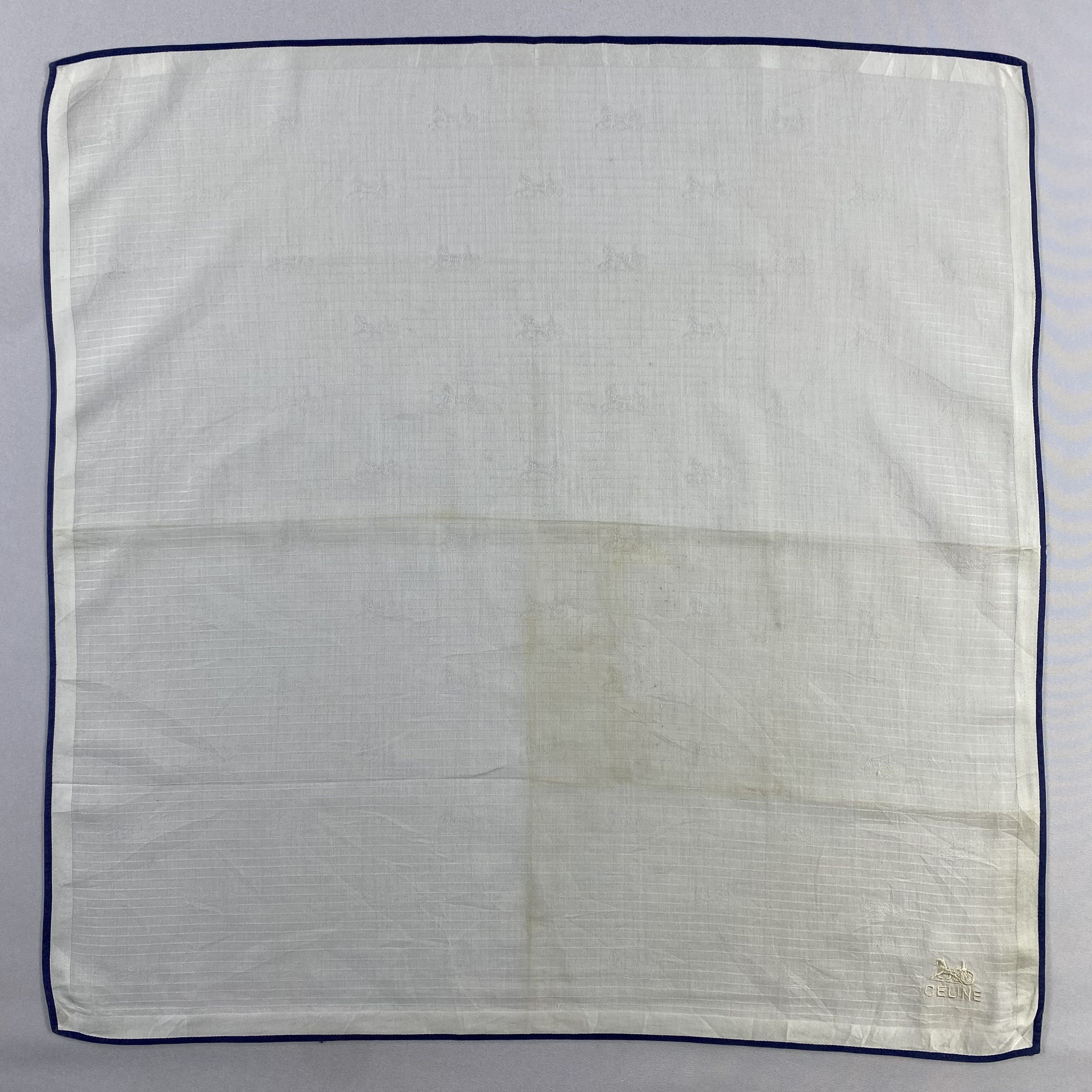 Celine × Vintage Celine Handkerchief / Neckerchief / Bandana-P1399 Size ONE SIZE - 1 Thumbnail