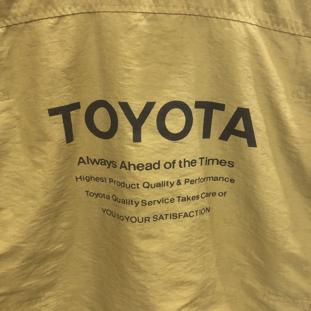 Japanese Brand × Vintage Vintage Toyota Bomber Jacket Size US M / EU 48-50 / 2 - 2 Thumbnail