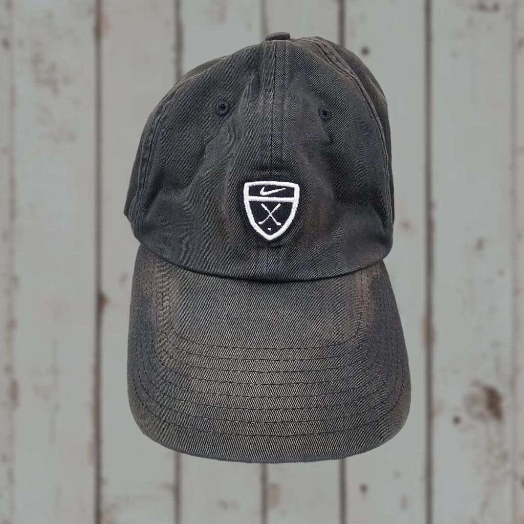 Nike Nike Cap Hat Baseball Adjustable One Size Black Swoosh Mens/Womens Cap Size ONE SIZE - 1 Thumbnail