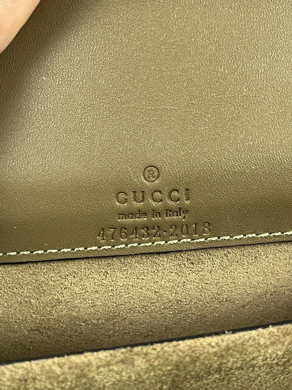 Gucci Gucci 🇮🇹 Dionysus Super Mini GG Supreme ChainBag Beige Suede Size ONE SIZE - 18 Thumbnail