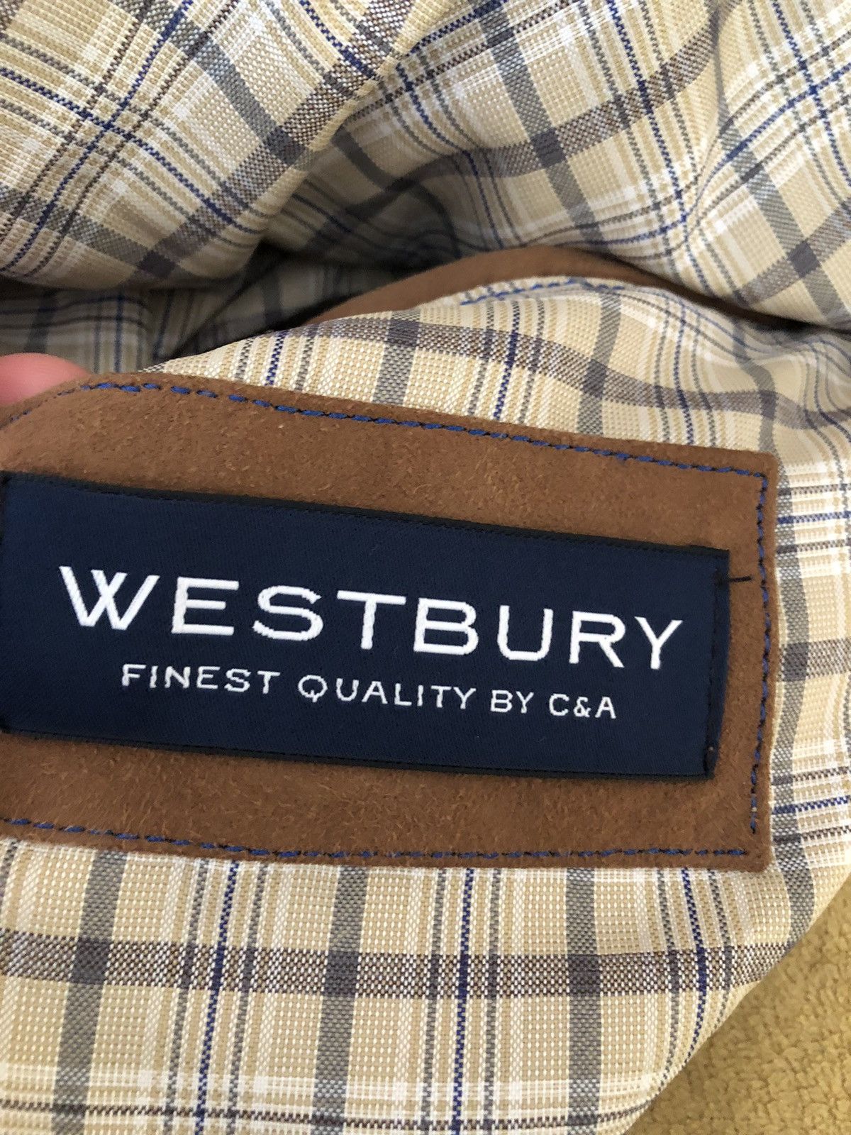 Other × Vintage WESTBURY VINTAGE FINEST QUALITY LEATHER BROWN JACKET Size US L / EU 52-54 / 3 - 4 Thumbnail