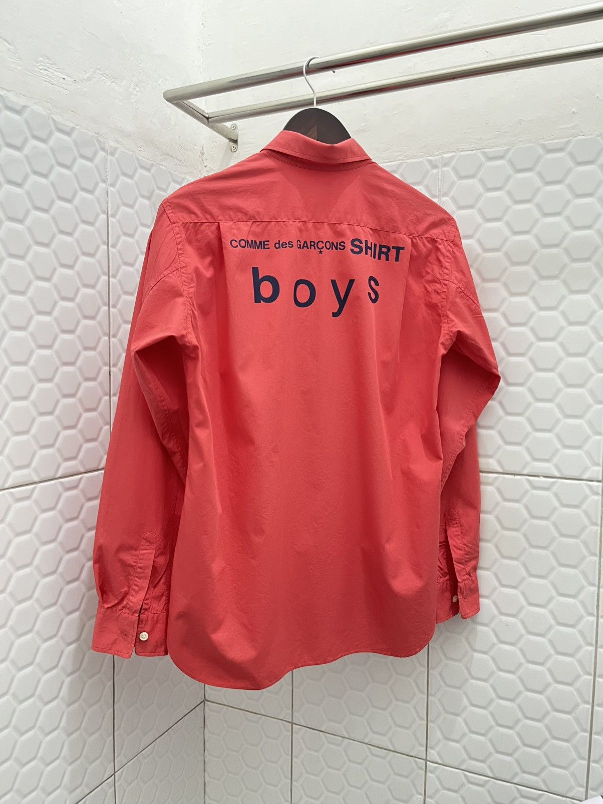Comme des Garcons × Comme des Garcons SHIRT COMME des GARCONS SHIRT boys spell out shirt Size US M / EU 48-50 / 2 - 2 Thumbnail