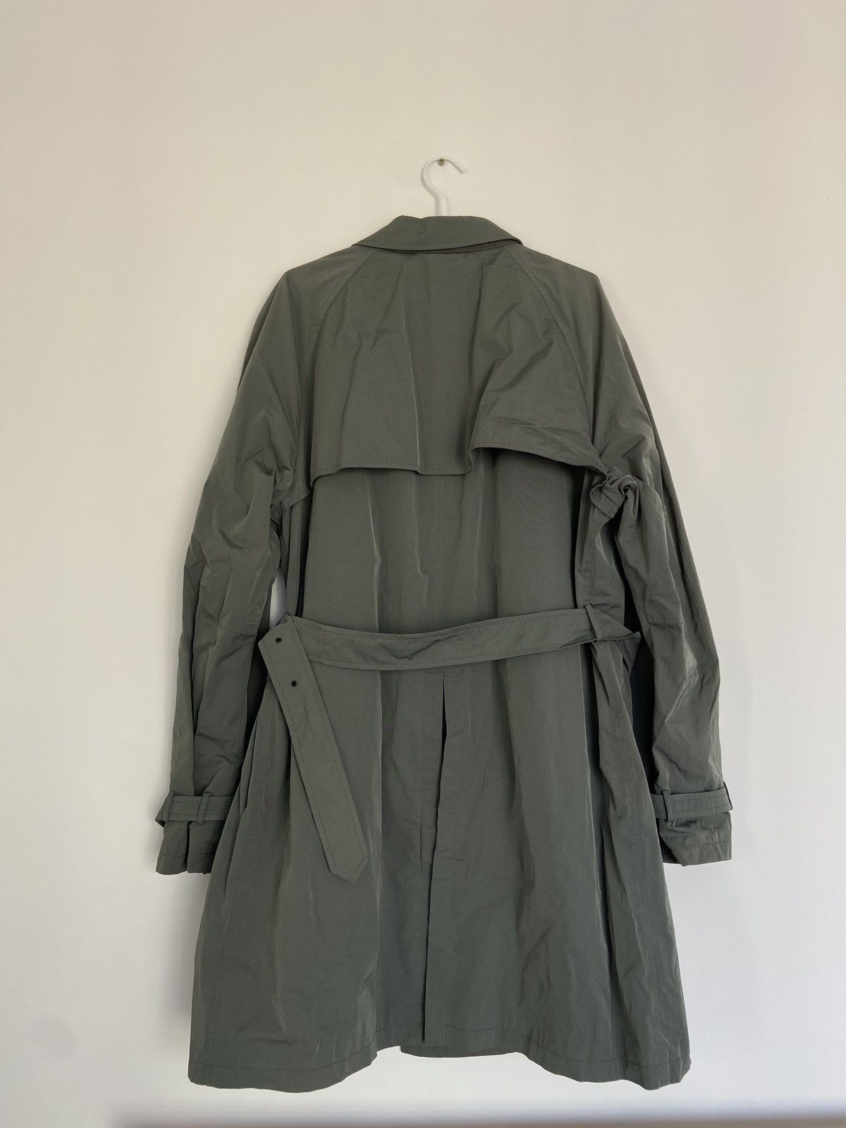 Loro Piana Loro Piana Light Olive Stormey Trench Tecno Coat Size US XXL / EU 58 / 5 - 10 Thumbnail