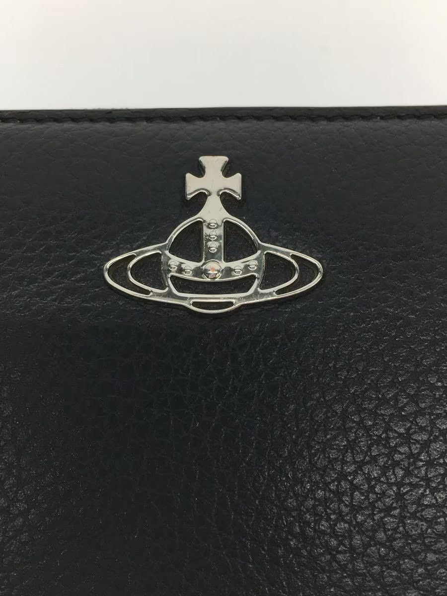 Vivienne Westwood Vivienne Westwood Round Zipper Lthr Long Wallet Black Size ONE SIZE - 3 Thumbnail