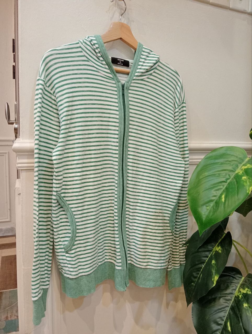 CABANE de ZUCCa ISSEY MIYAKE CABANE DE ZUCCA VINTAGE STRIPES HOODIE - SIZE M Size US M / EU 48-50 / 2 - 1 Thumbnail
