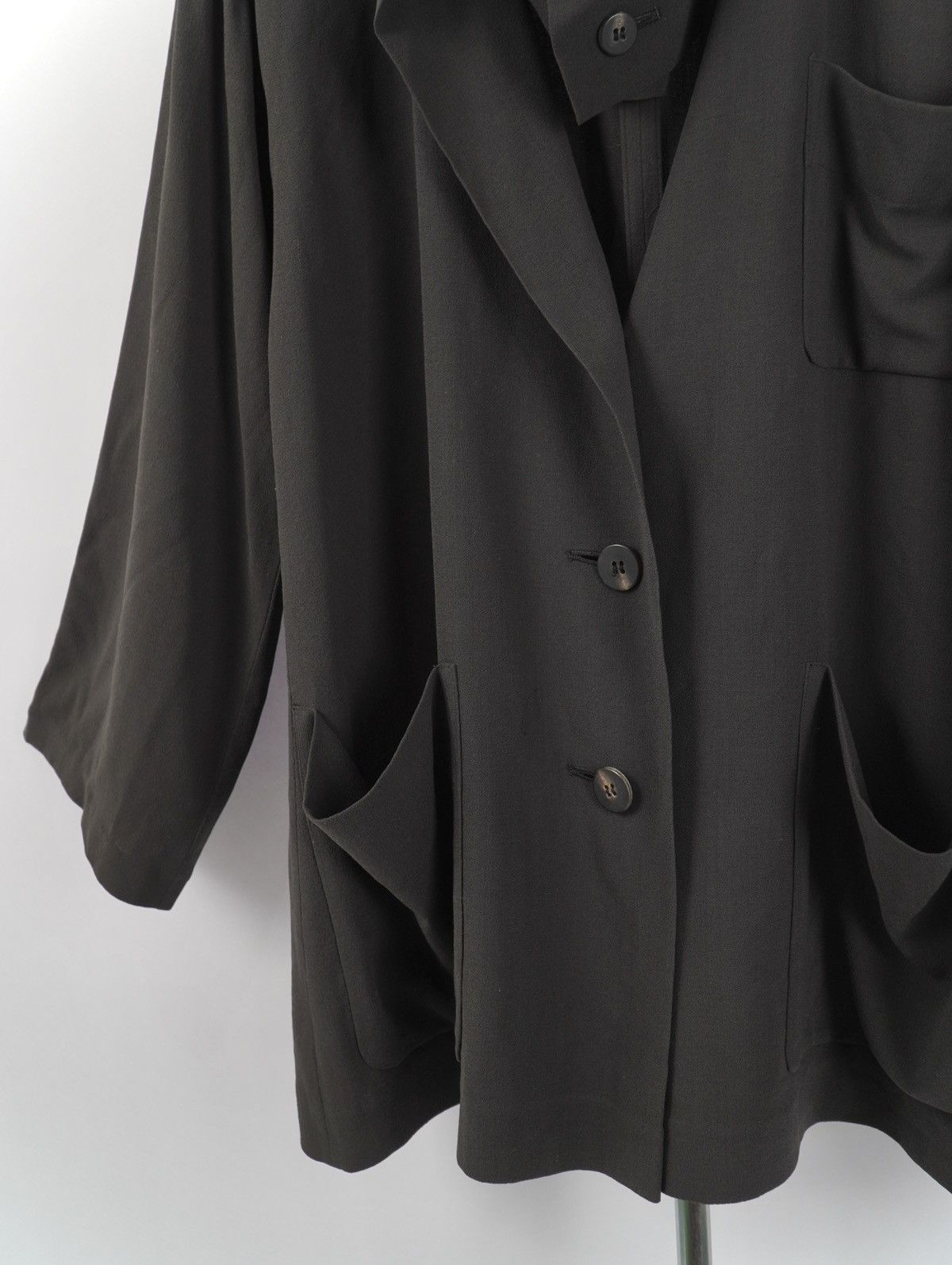 Issey Miyake Issey Miyake - Archived 1991 Runway Wool MultiPocket Jacket Size XS / US 0-2 / IT 36-38 - 5 Thumbnail