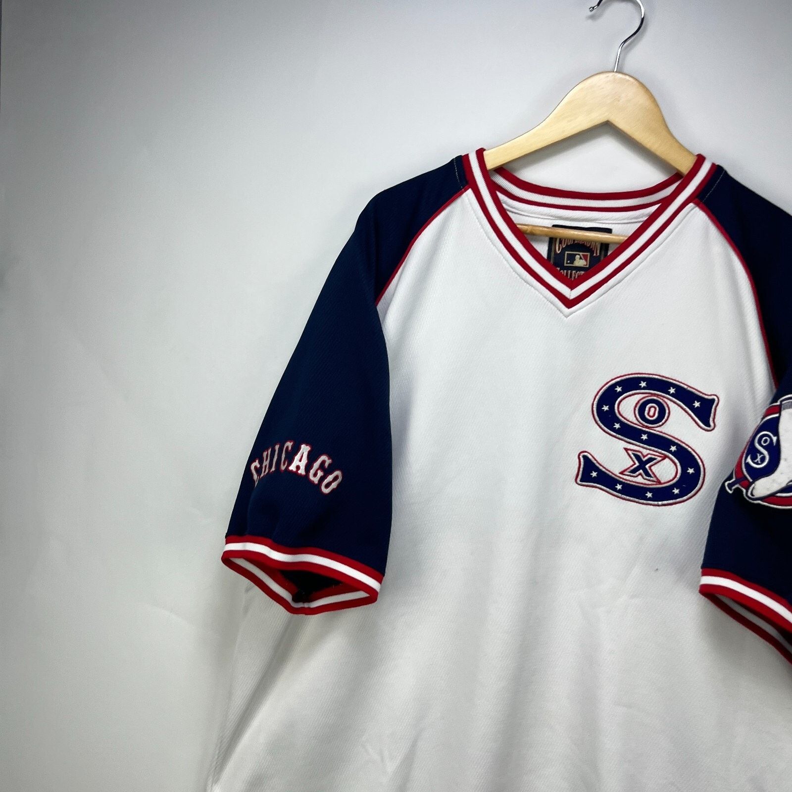 MLB × Vintage Vintage Chicago Sox MLB All Stars 2XL Cooperstown Collection Size US XXL / EU 58 / 5 - 2 Thumbnail