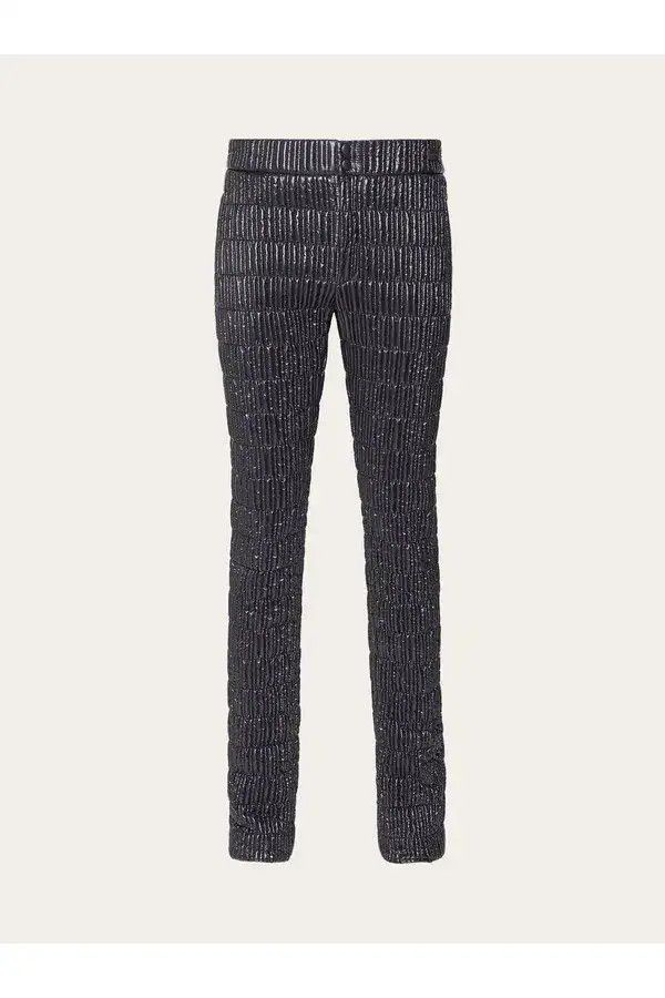 Salvatore Ferragamo o1y0426 Sweatpant in Black Size 34" / US 12 / IT 48 - 1 Thumbnail