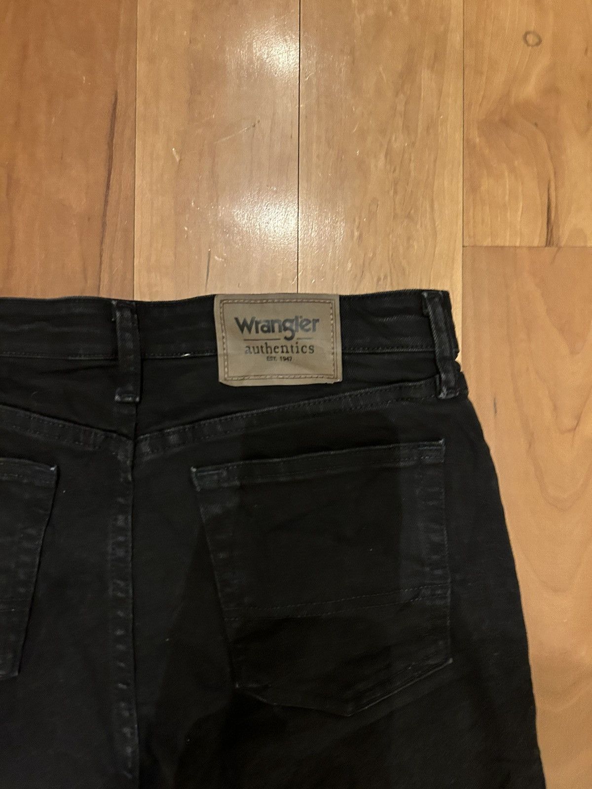 Vintage × Wrangler Vintage Black Wrangler Jeans Size US 30 / EU 46 - 4 Thumbnail